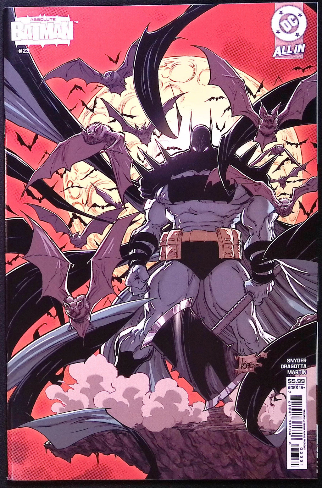 Absolute Batman # 23 Cover C Kaare Andrews Variant First Printing 2026 BN