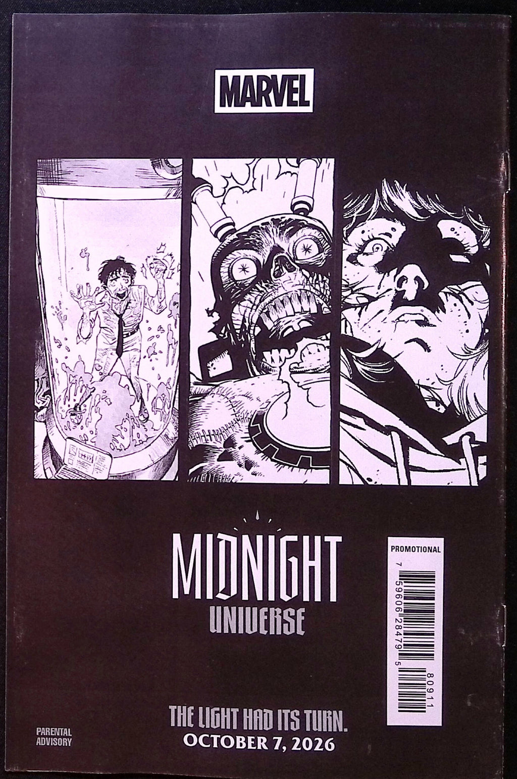 Midnight Universe Black & White Ashcan Edition 2026 NM-