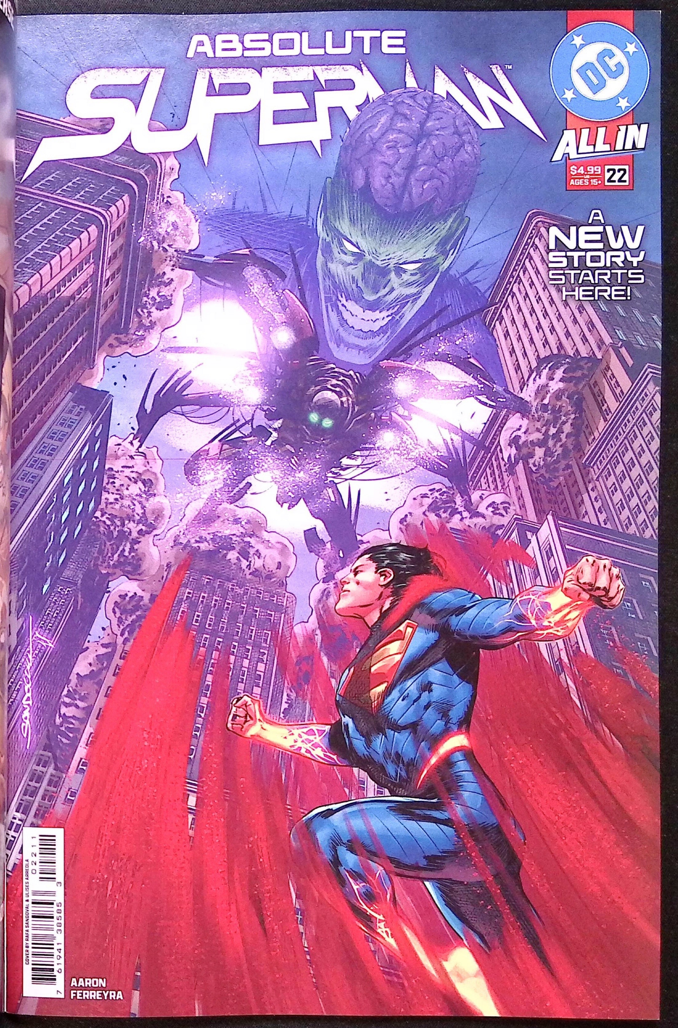 Absolute Superman # 22 Cover C Juan Ferreyra Variant 2026 BN