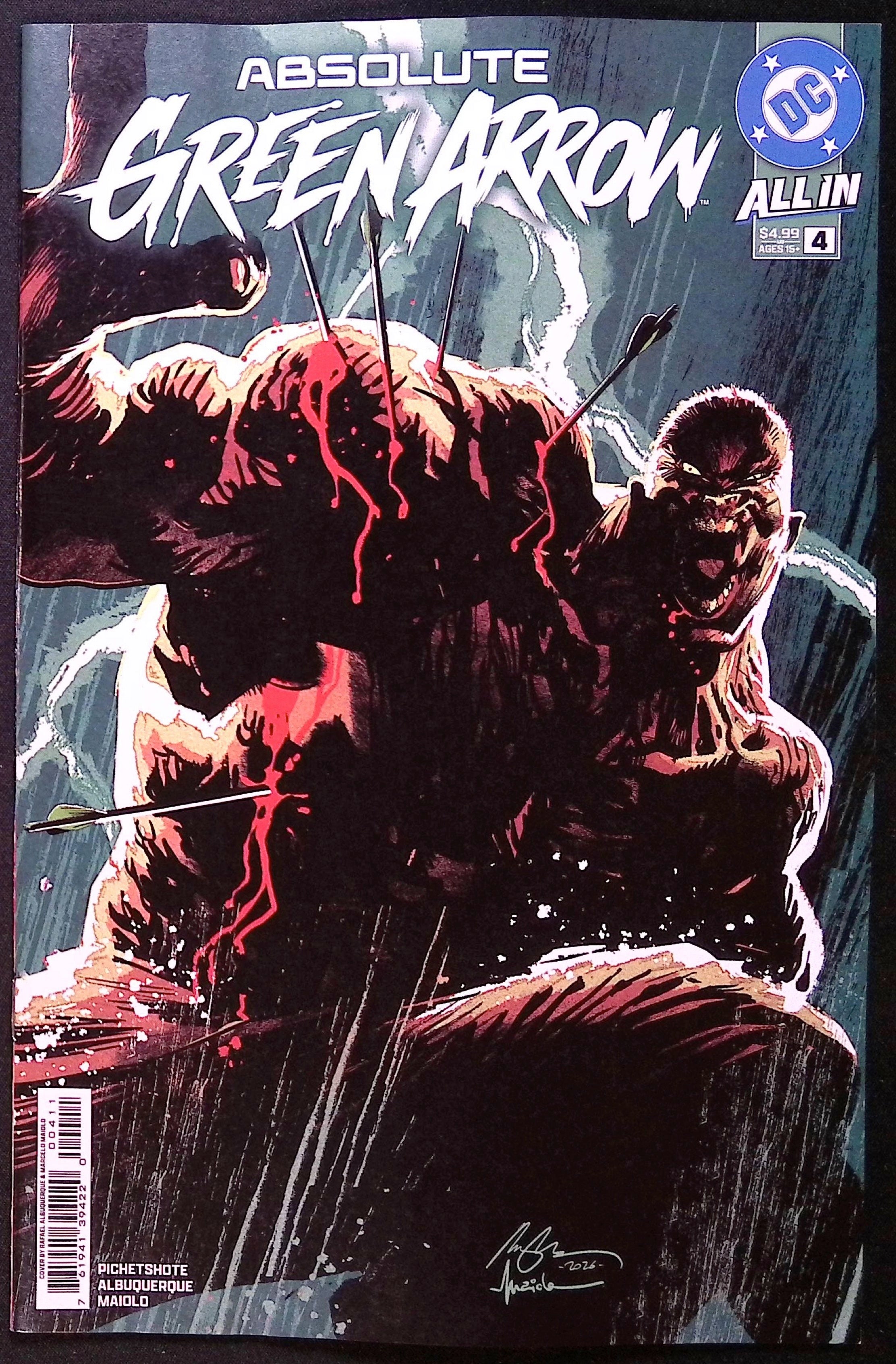 Absolute Green Arrow # 4 Cover A First Printing 2026 BN
