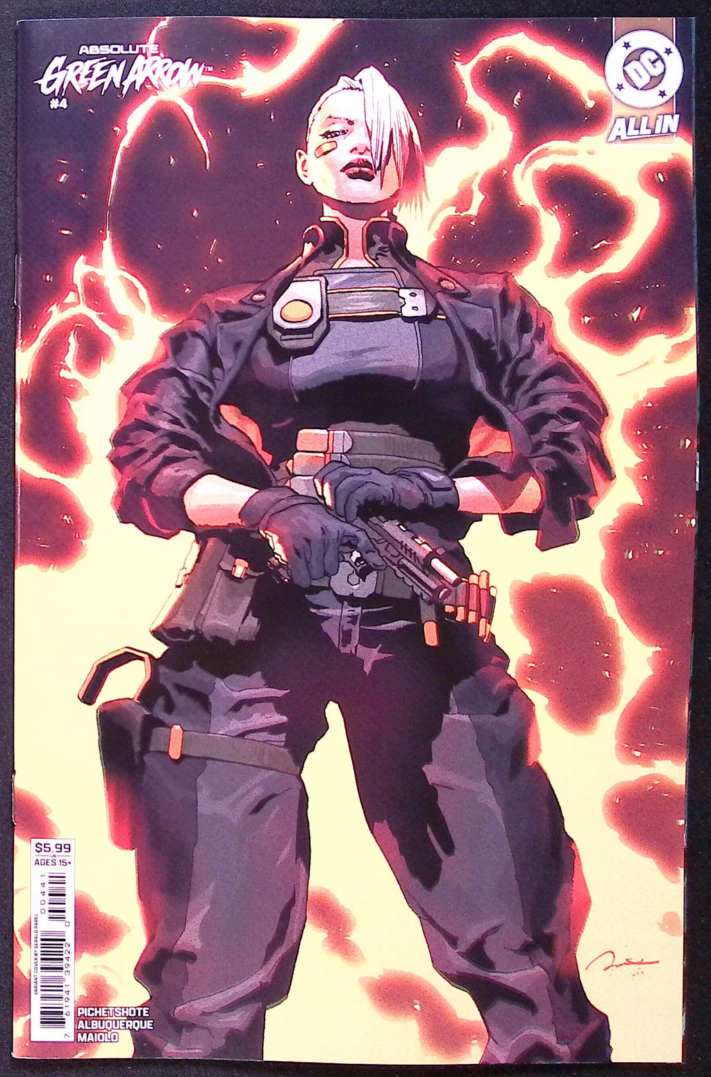 Absolute Green Arrow # 4 Cover D Gerald Parel Variant First Printing 2026 BN