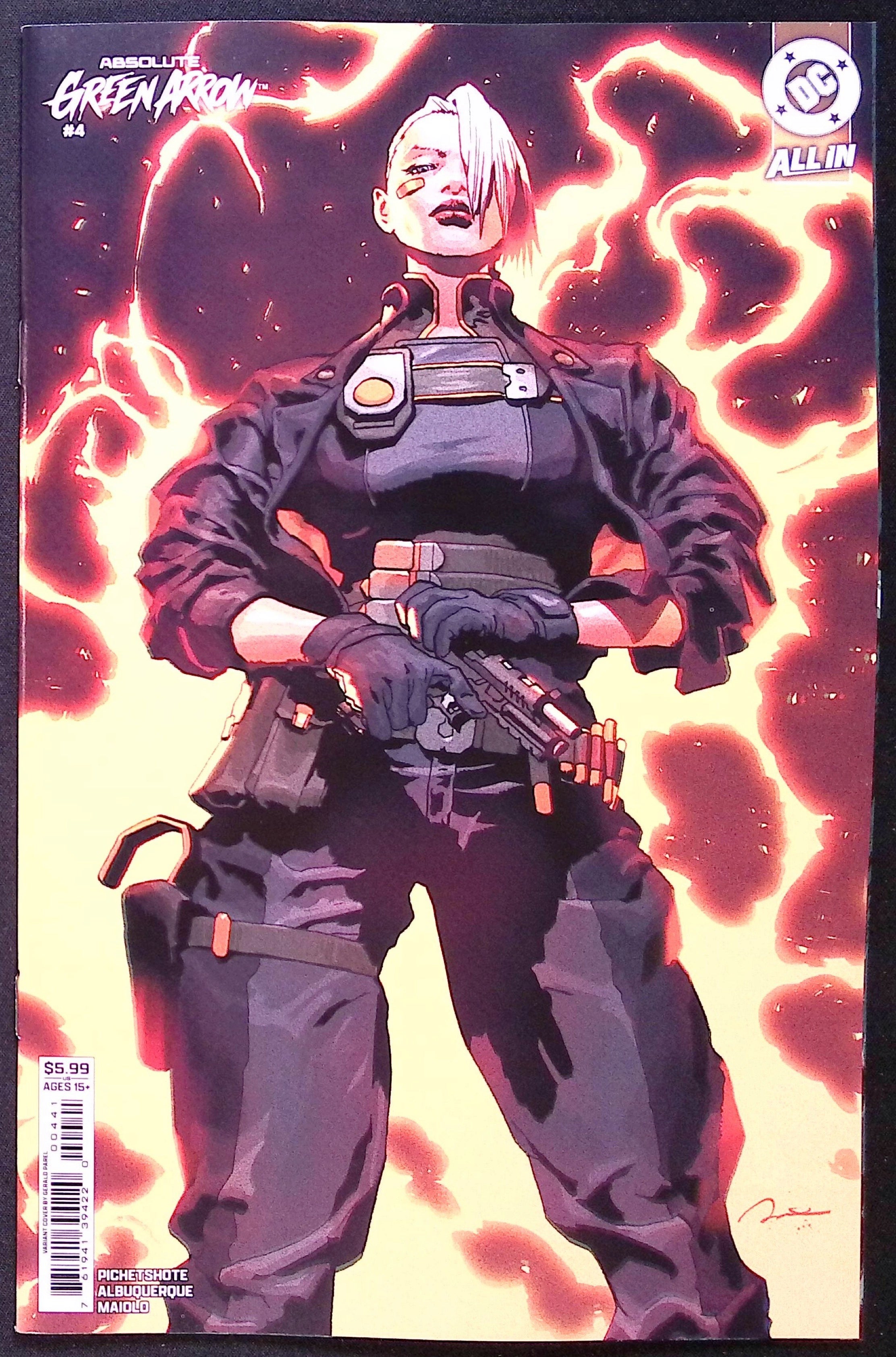Absolute Green Arrow # 4 Cover D Gerald Parel Variant First Printing 2026 BN