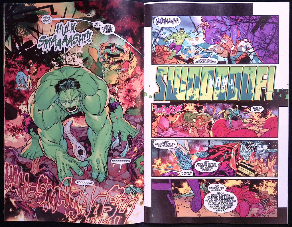 Spider-Man/Hulk: Fire and Brimstone # 1 Skottie Young Variant 2026 BN