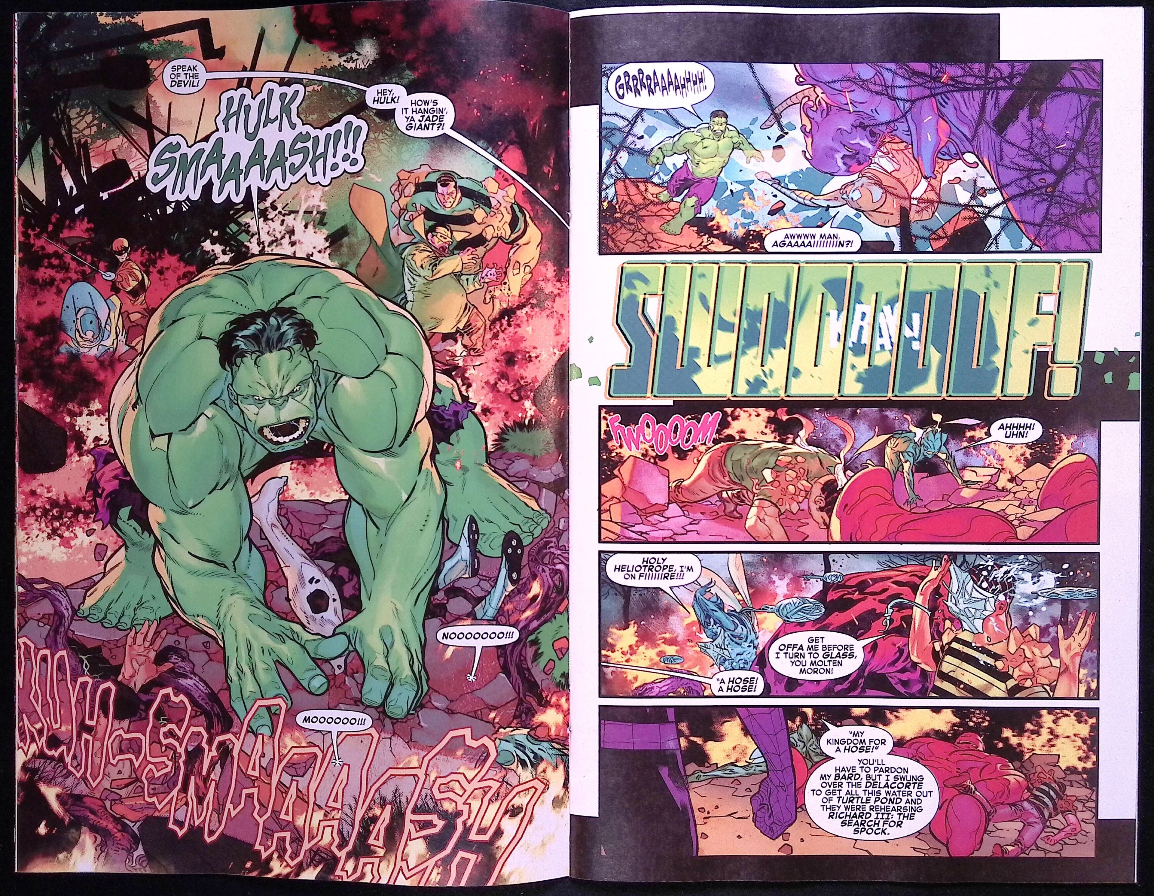 Spider-Man/Hulk: Fire and Brimstone # 1 Skottie Young Variant 2026 BN