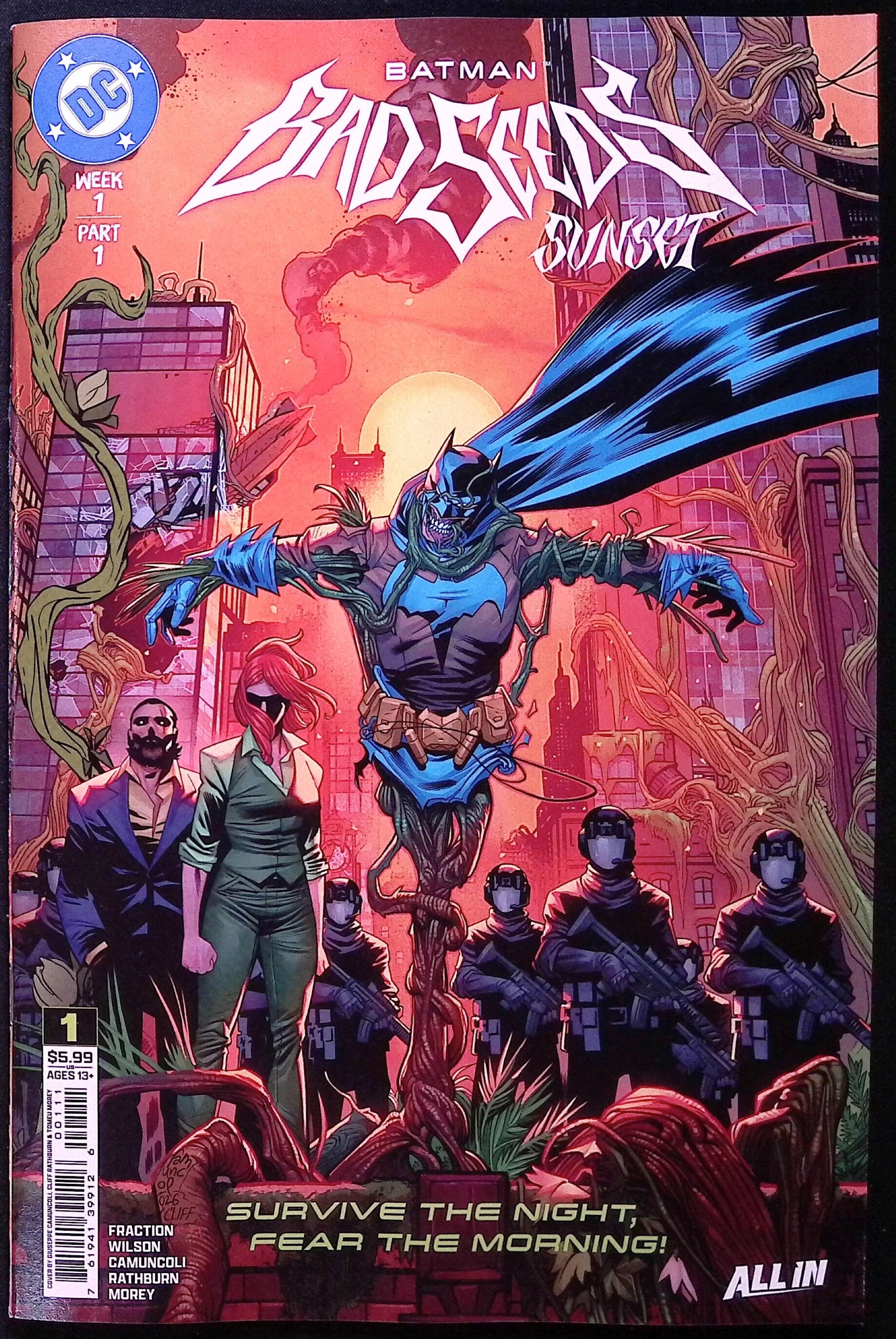 Batman: Bad Seeds – Sunset # 1 Cover A First Printing 2026 BN