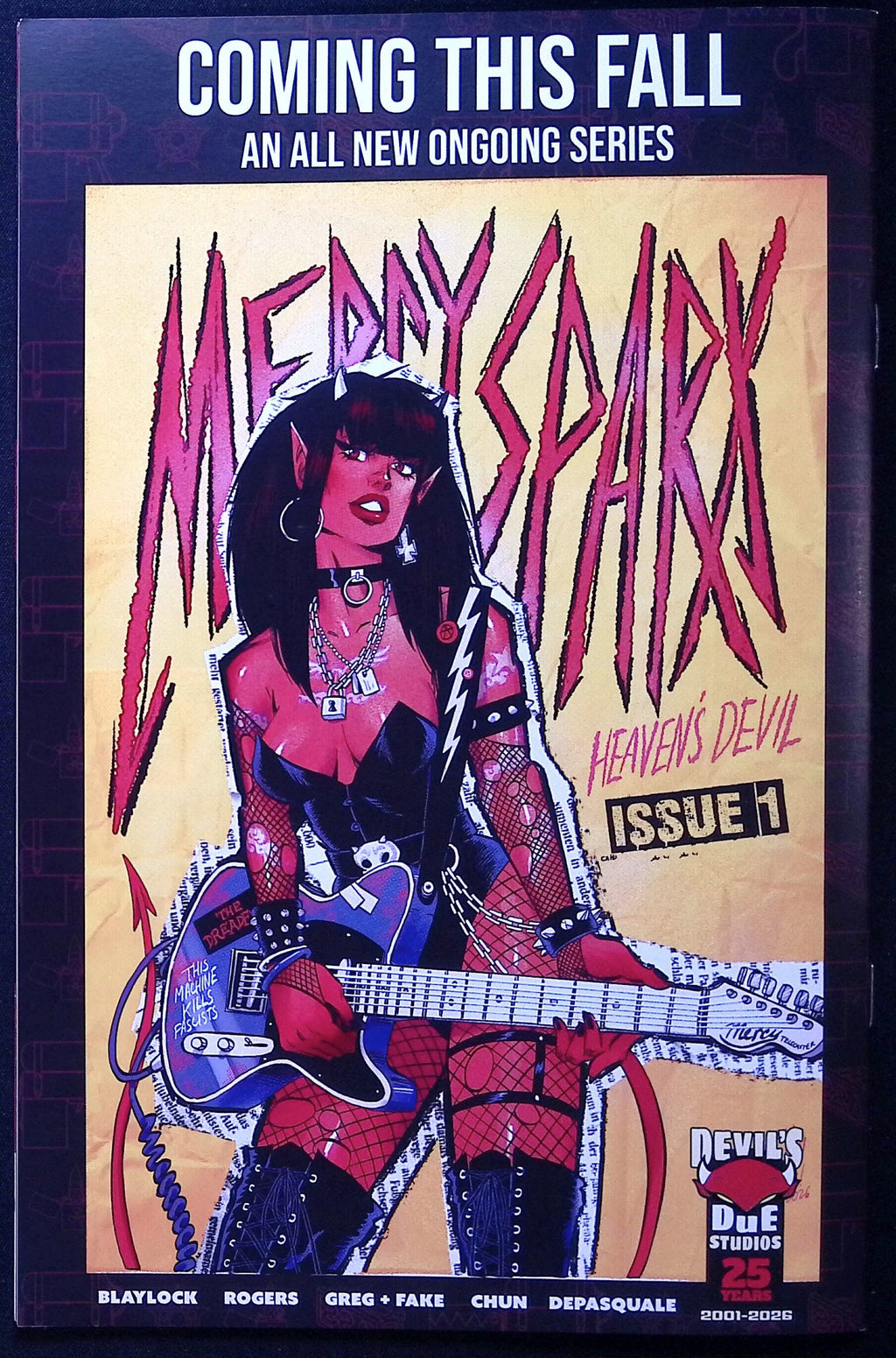 Devil’s Due Presents: Hack/Slash / Mercy Sparx #1 Cover A First Printing 2026 BN