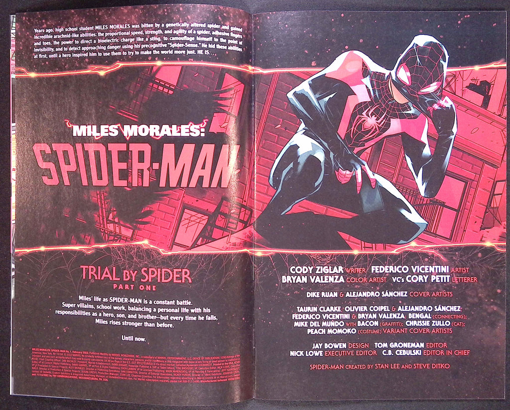 Miles Morales: Spider-Man # 1 Variant 2023 NM-