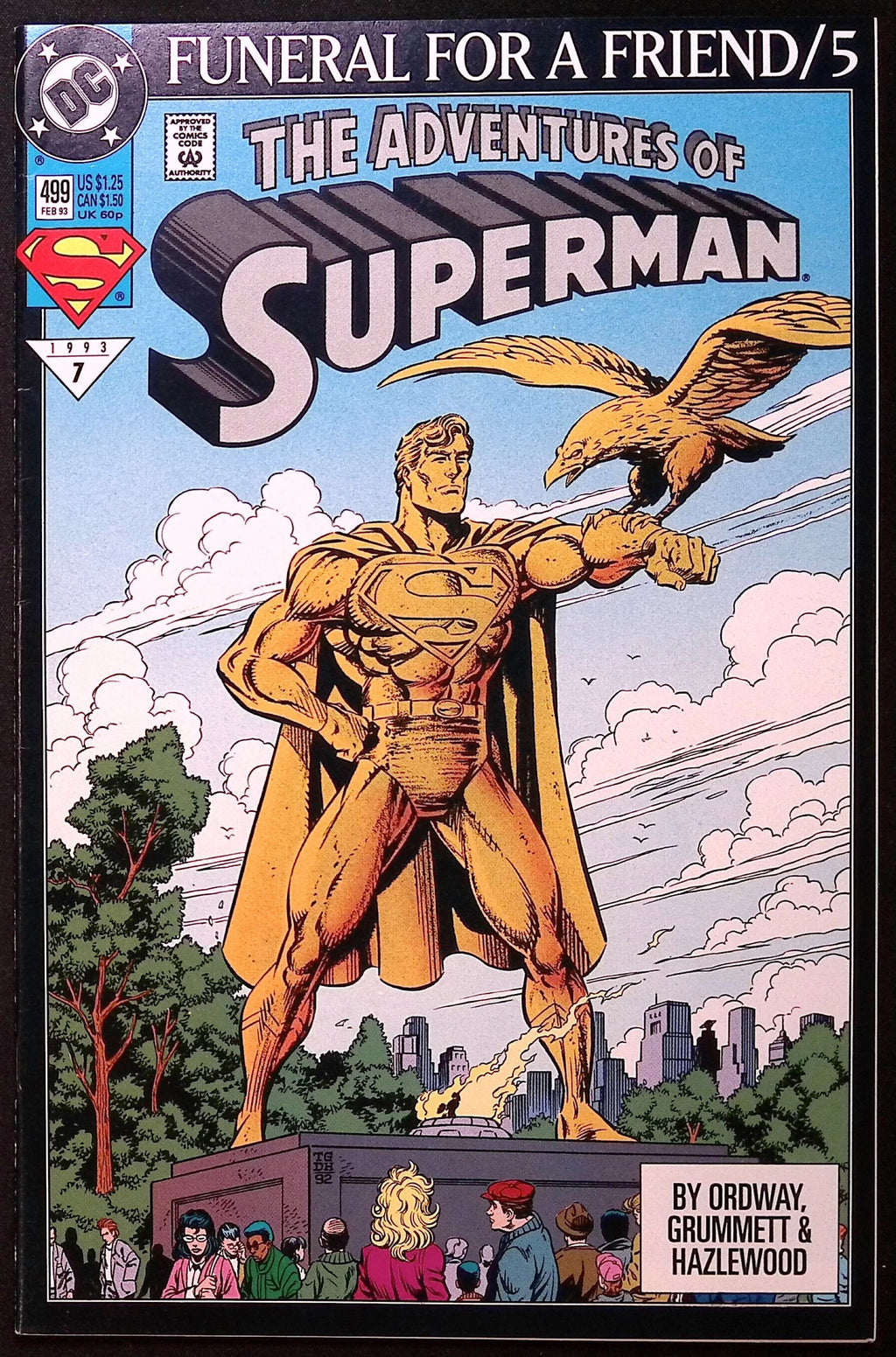Adventures of Superman # 499 1993 VF/NM