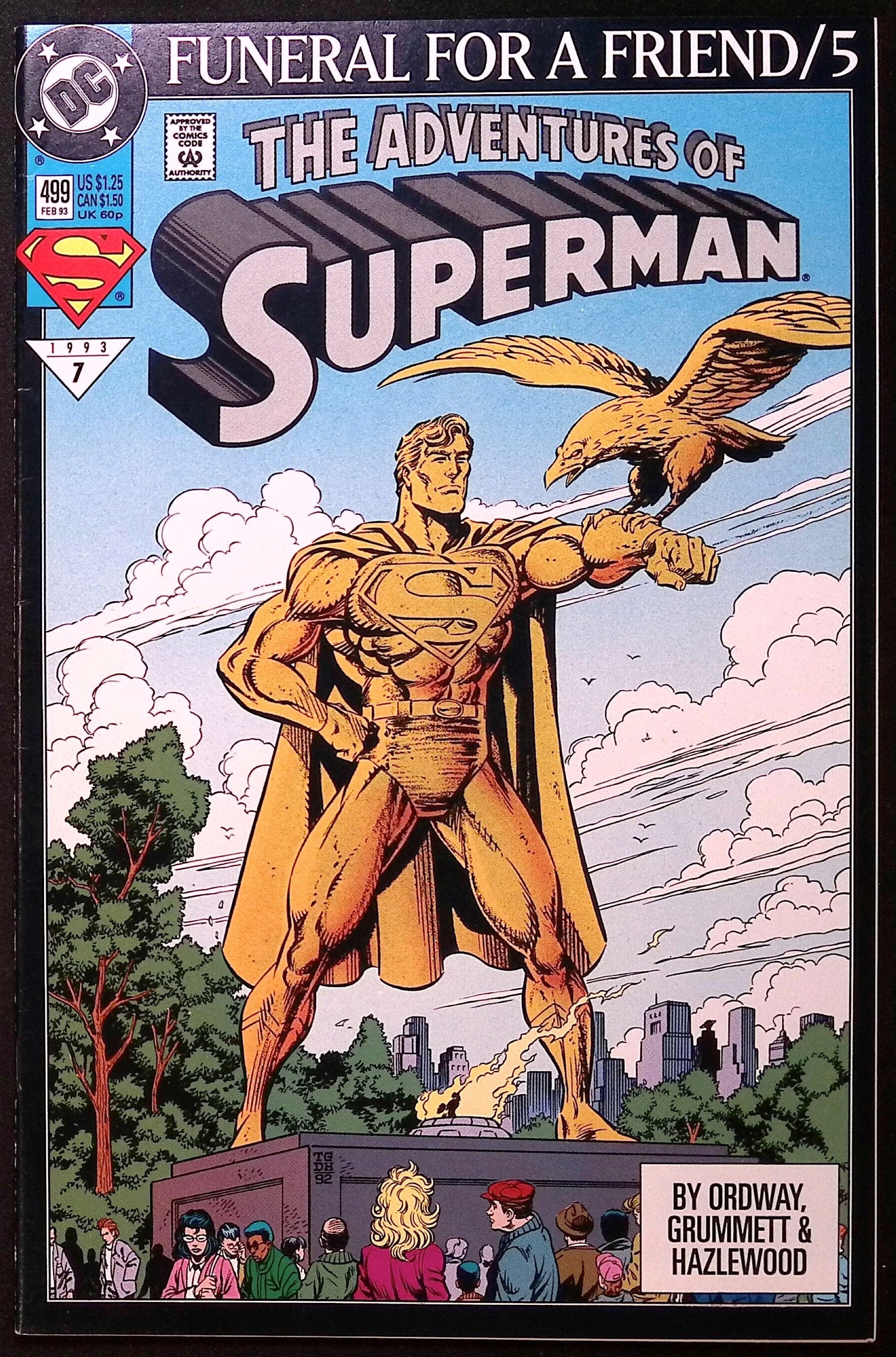 Adventures of Superman # 499 1993 VF/NM