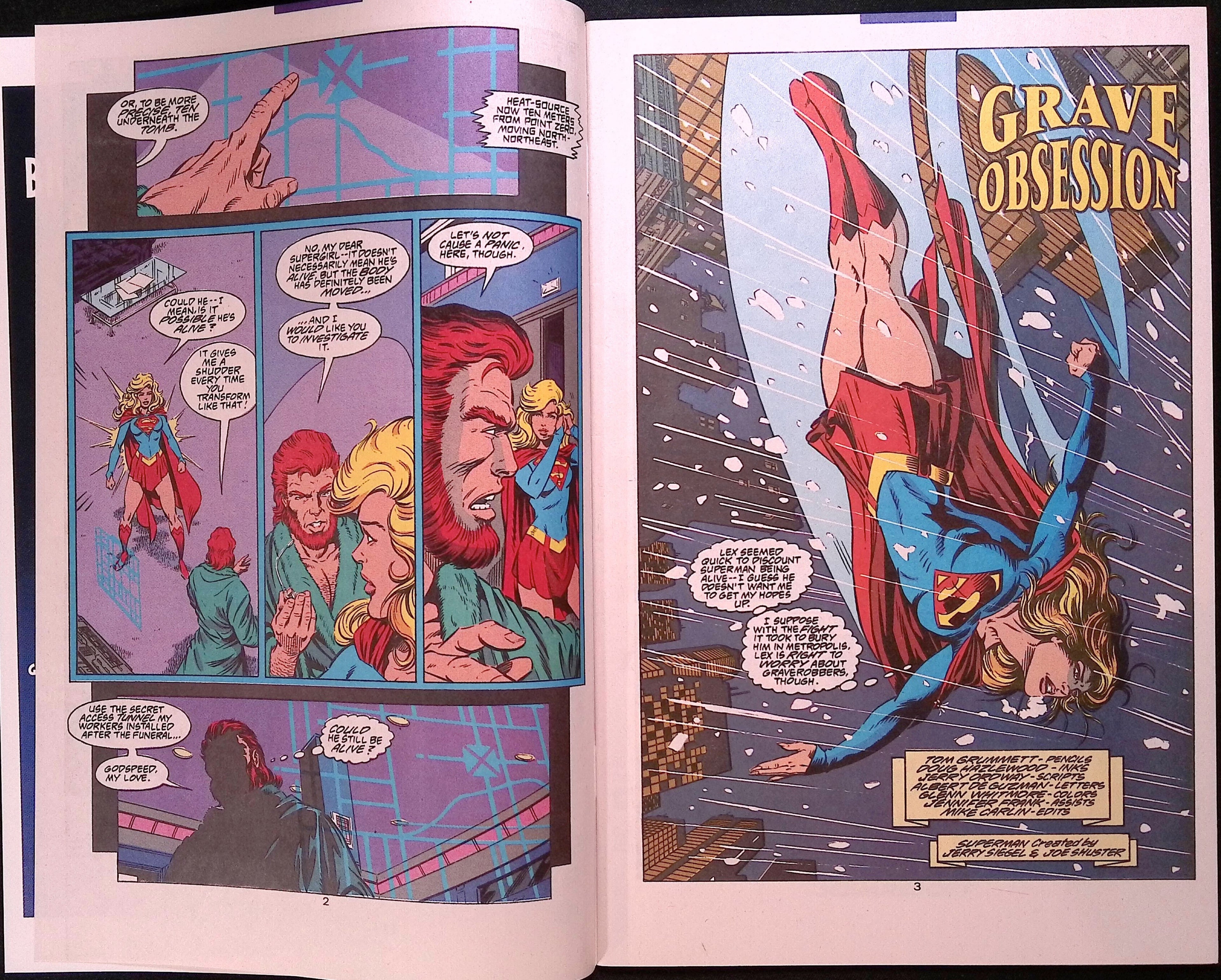 Adventures of Superman # 499 1993 VF/NM