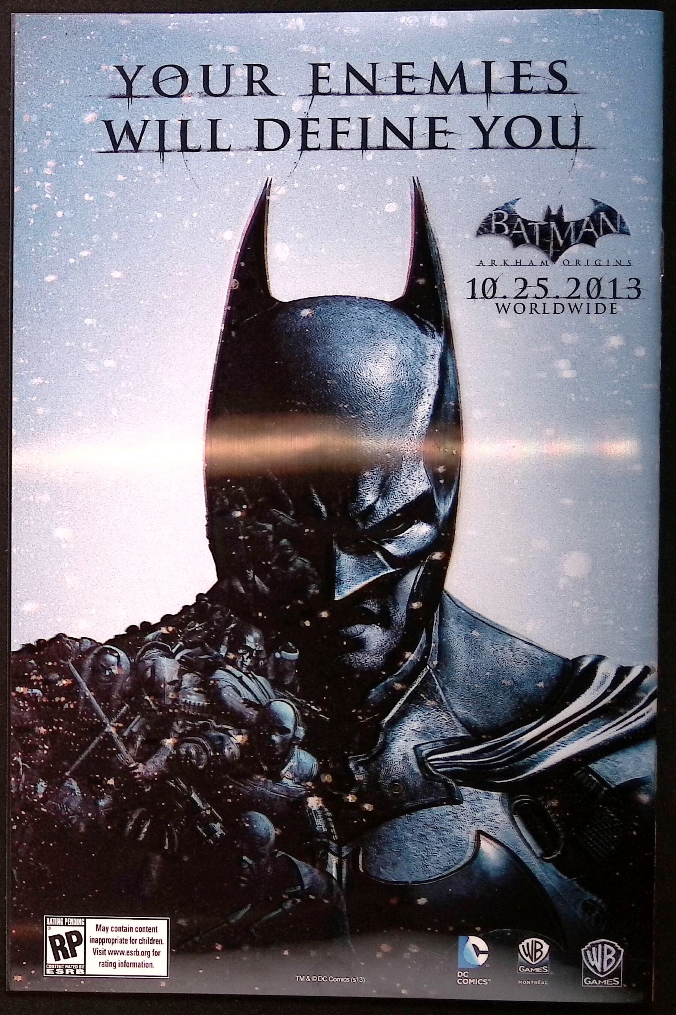 Batman #23.1 Joker #1 3D Lenticular Cover 2013 NM