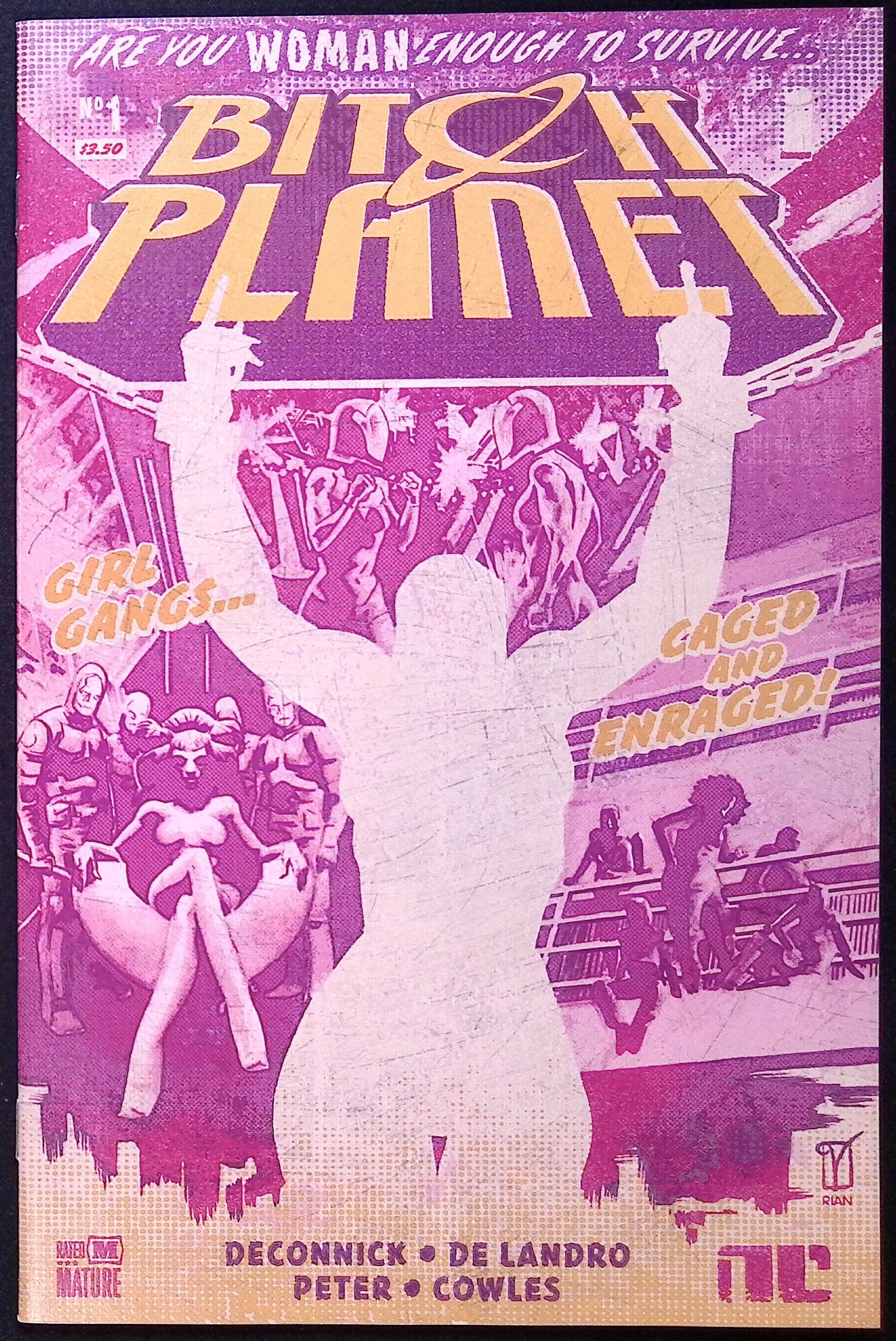Bitch Planet # 1 Cover A First Printing 2014 NM