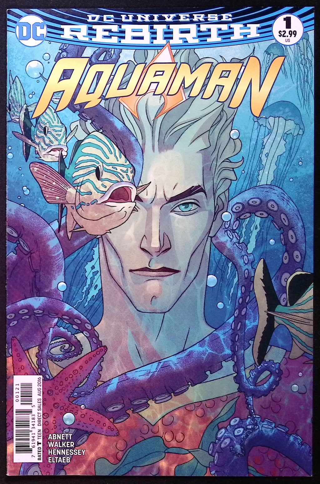 Aquaman: Rebirth # 1 2016 Variant NM-