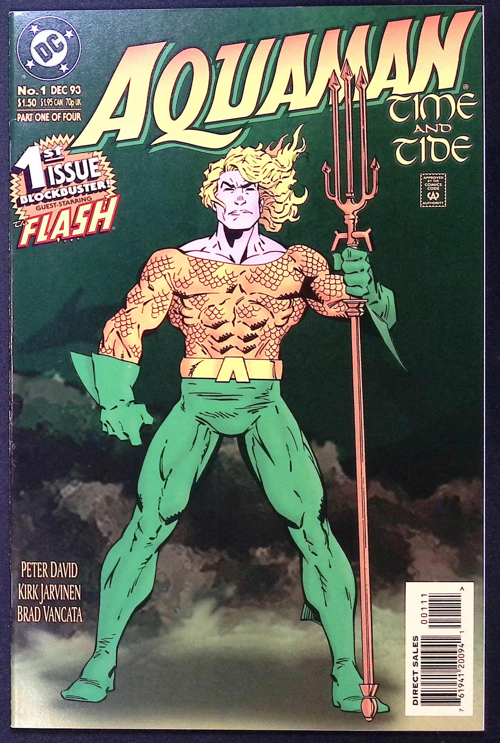 Aquaman: Time and Tide # 1 1993 VF/NM