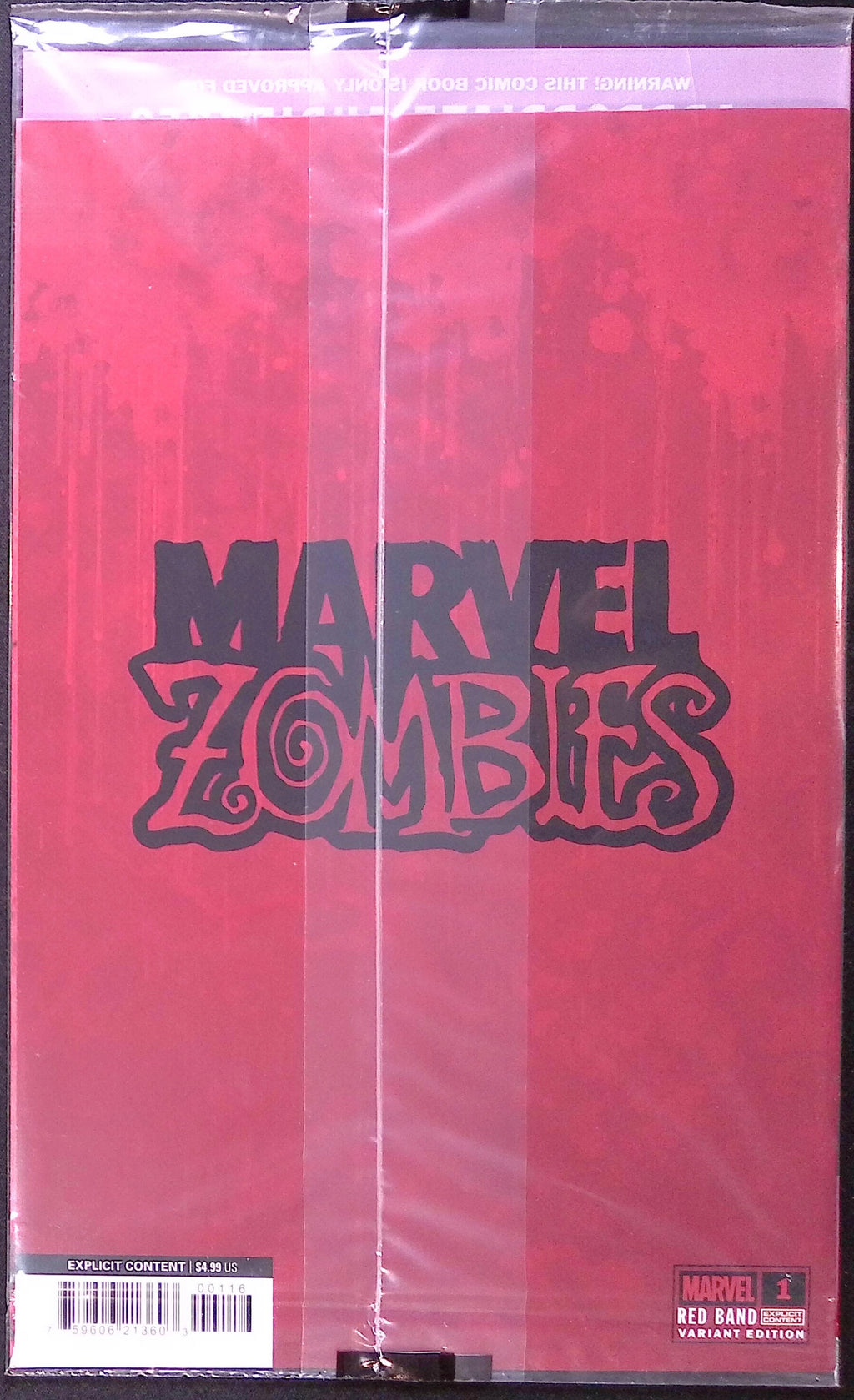 Marvel Zombies: Red Band # 1 1:25 Ryan Brown Incentive Variant 2025 Polybagged