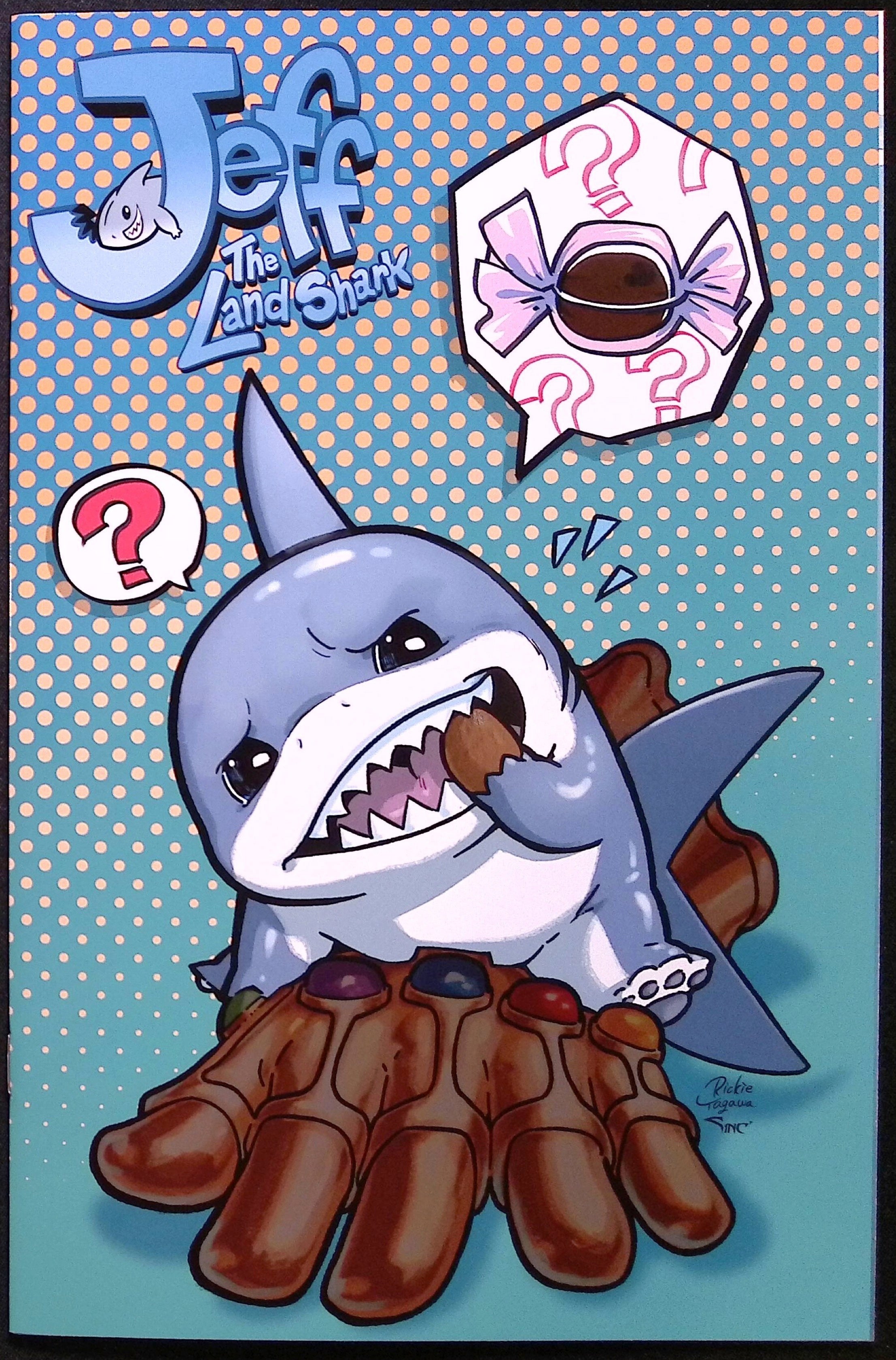 Jeff the Land Shark #1 Rickie Yagawa Foil Variant 2025 NM