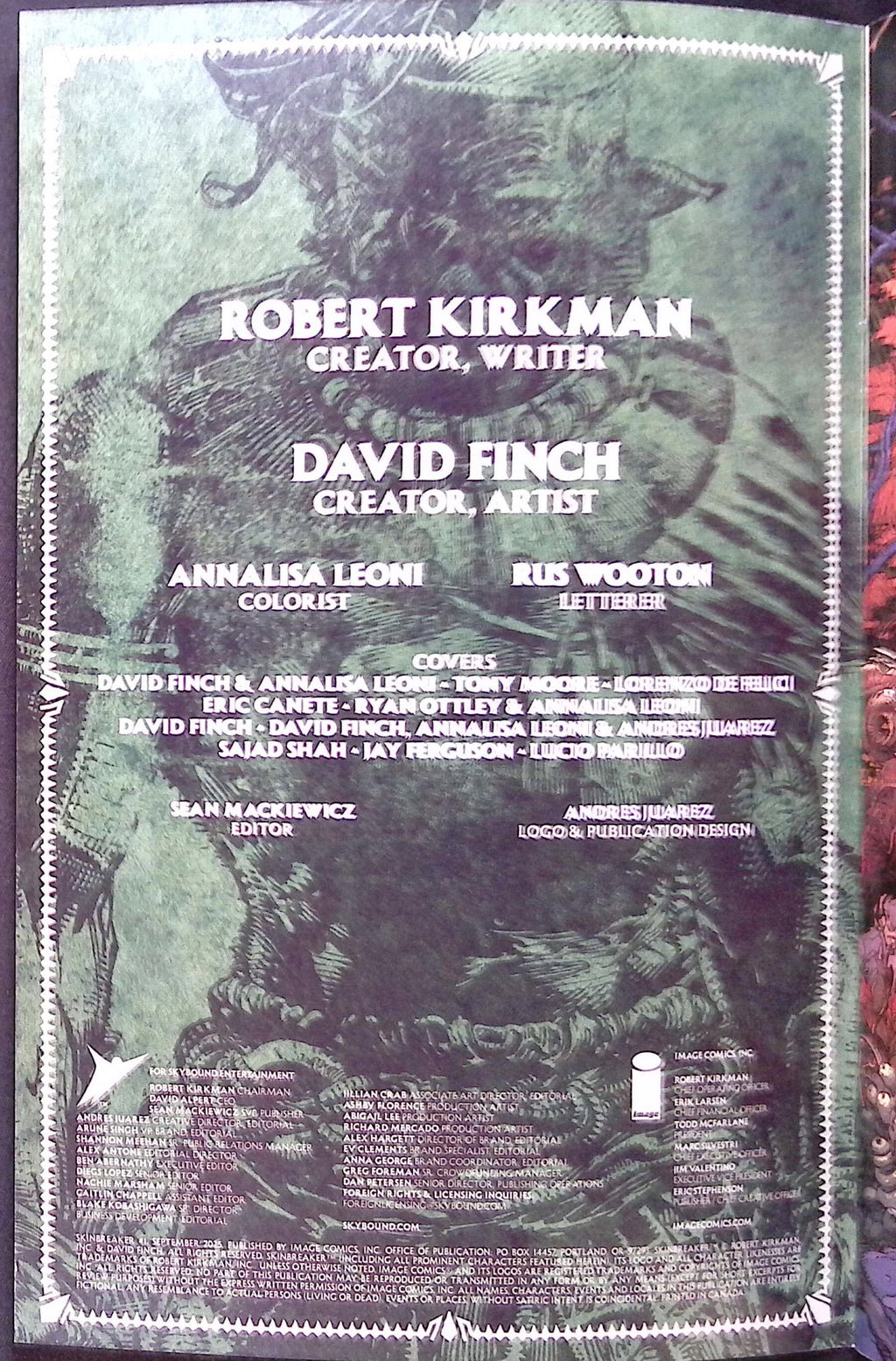 Skinbreaker # 1 Cover A First Printing 2025 NM