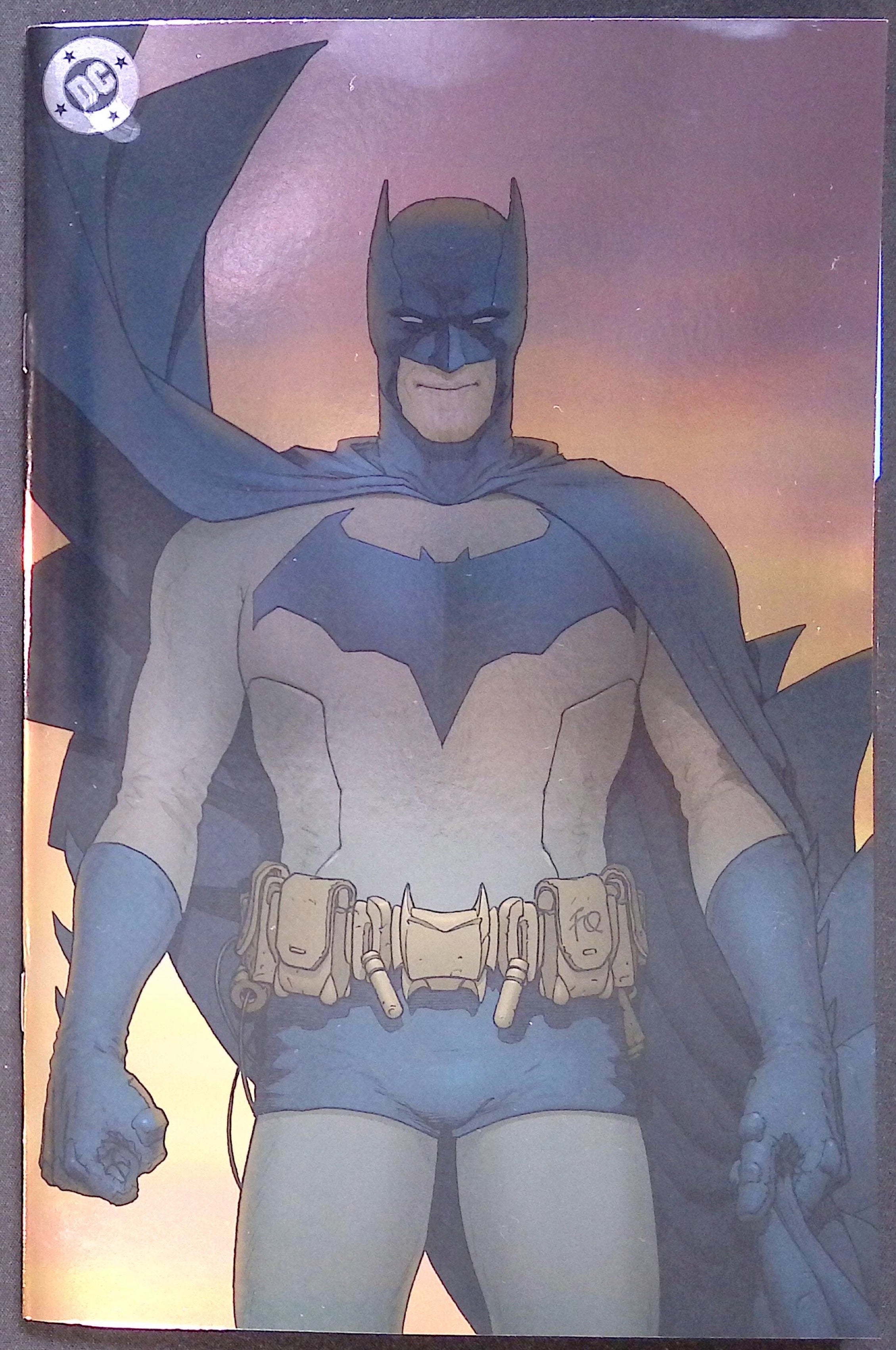 Batman # 1 Blind As A Bat Frank Quitely Foil Variant 2025 NM