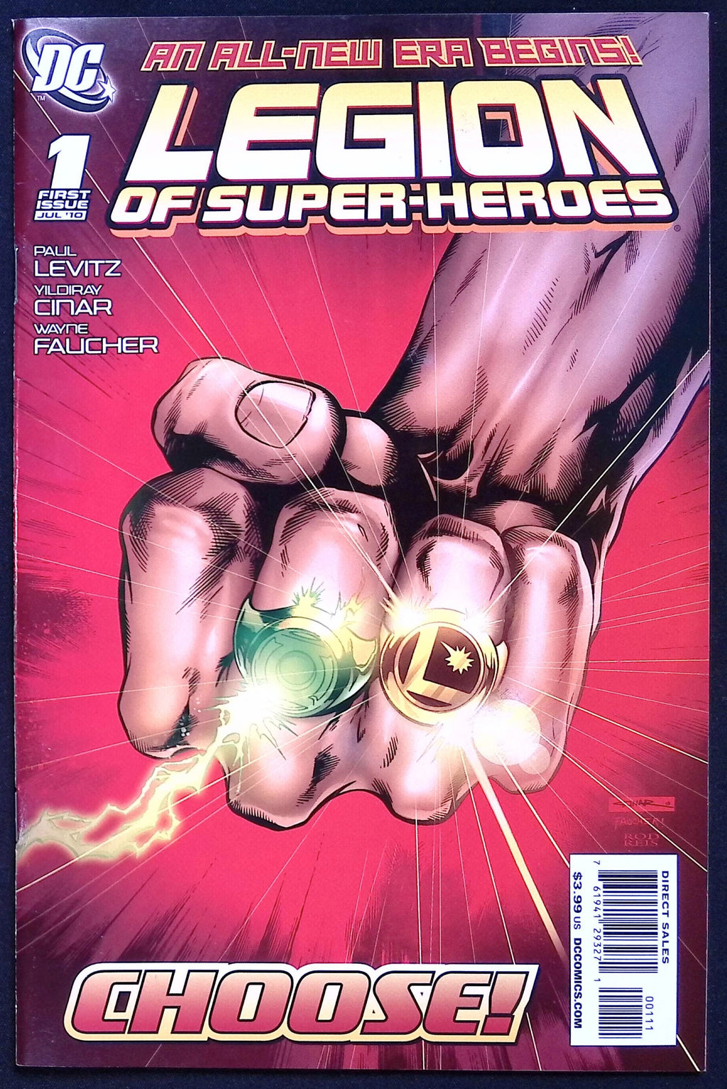 Legion of Super-Heroes # 1 2010 VF/NM