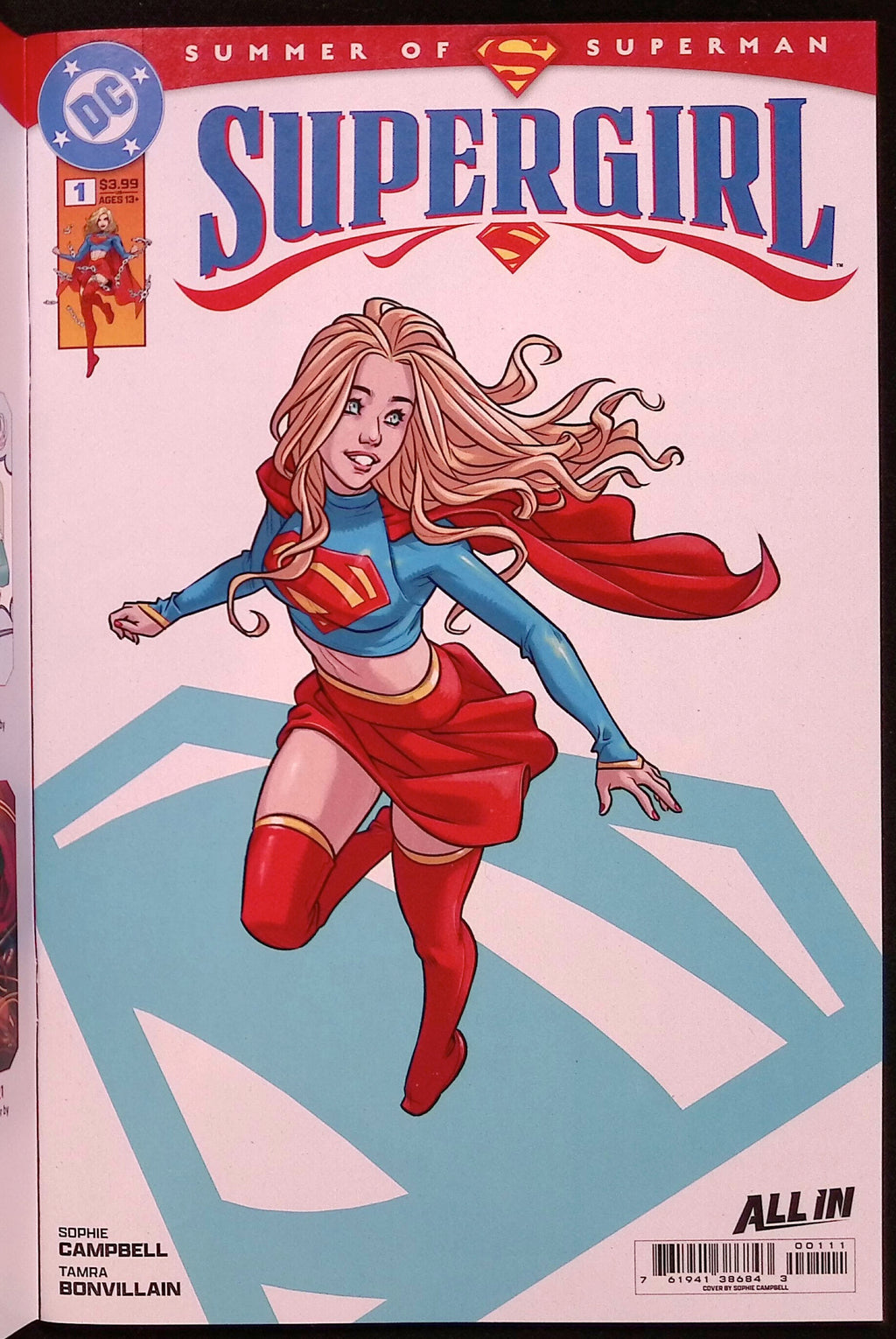 Supergirl # 1 Stanley "Artgerm" Lau Foil Variant 2025 NM