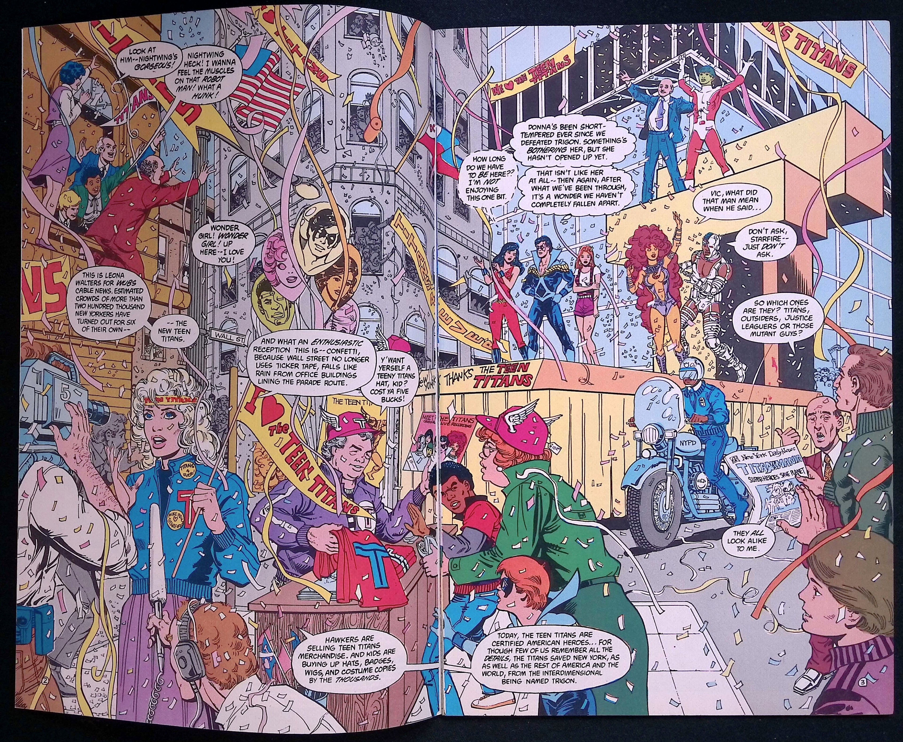 The New Teen Titans # 6 1985 NM-