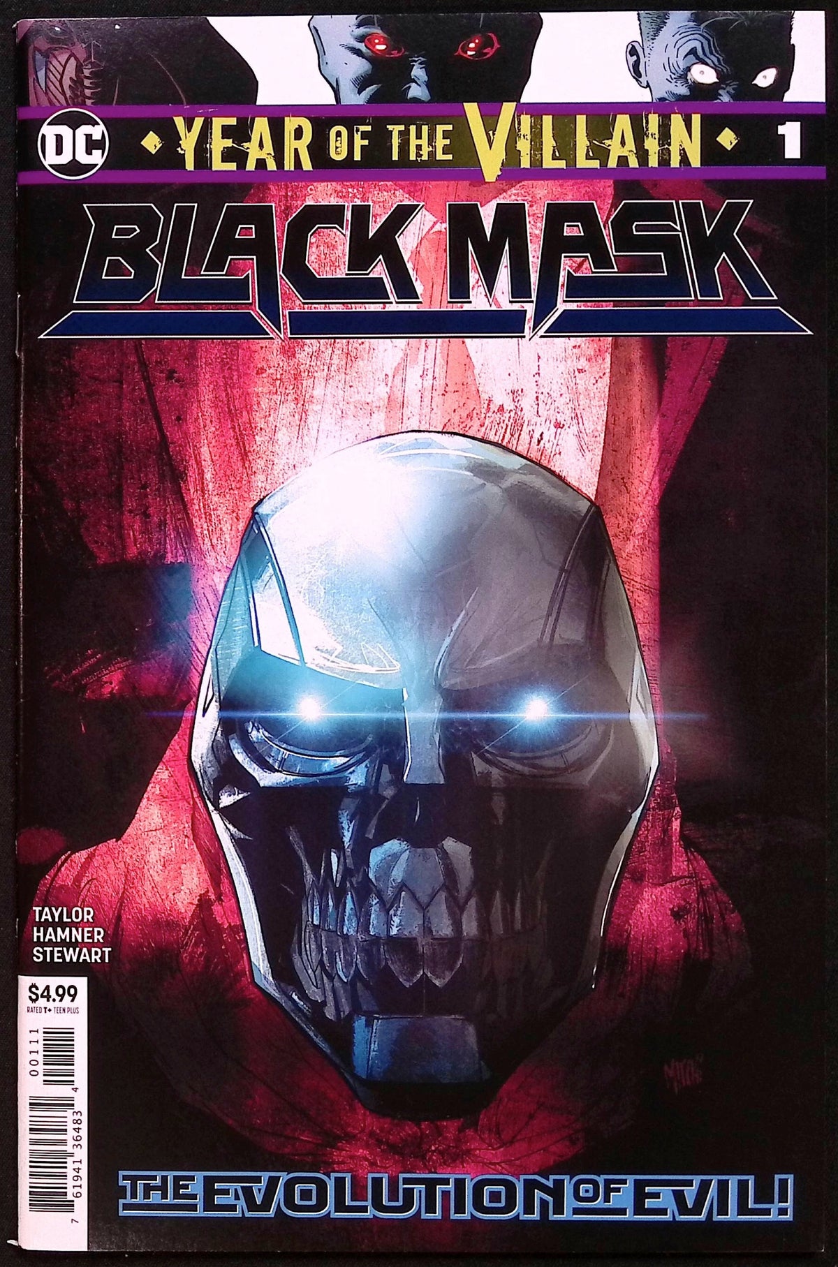 Black Mask: Year of the Villain # 1  2019 NM-