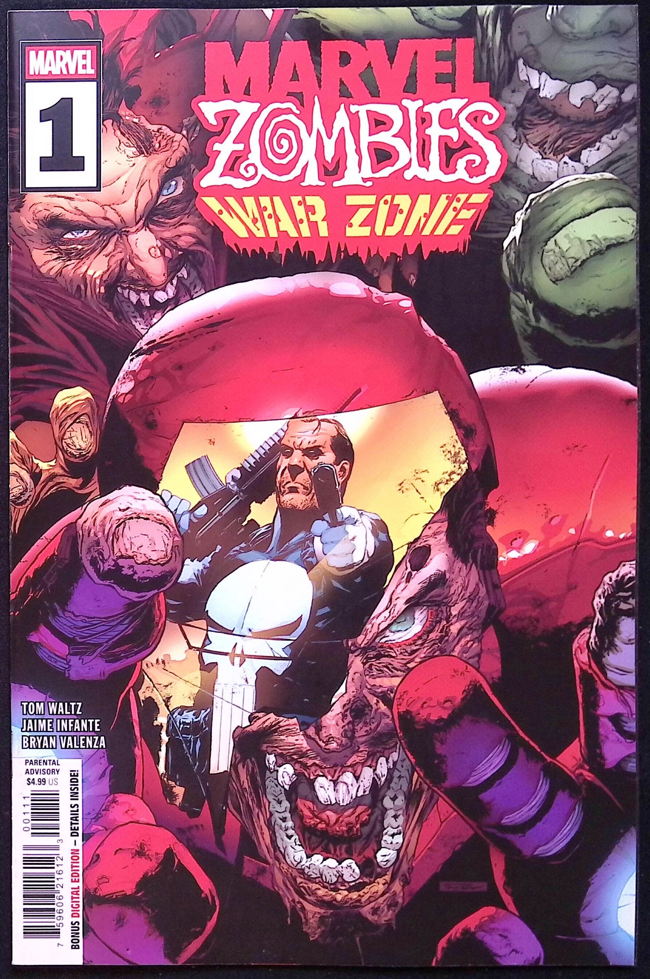 Marvel Zombies: War Zone # 1 Main Cover 2026 BN