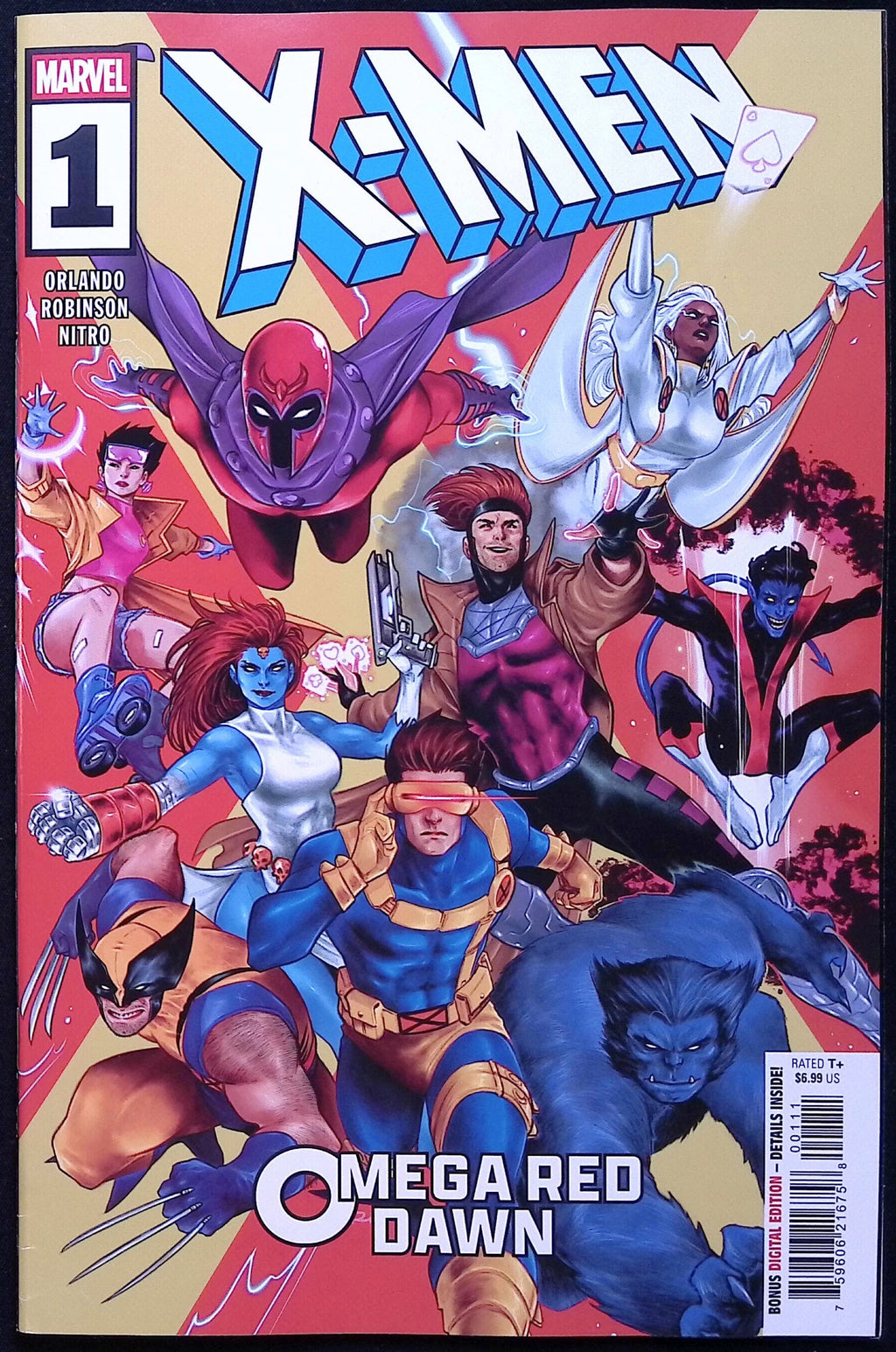 X-Men: Omega Red Dawn #1 Main Cover 2026 NM-