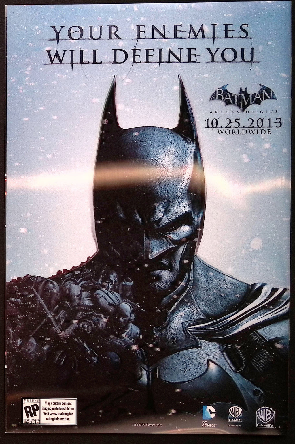 Superman # 23.4: Parasite # 1 3-D Lenticular Motion Cover 2013 NM
