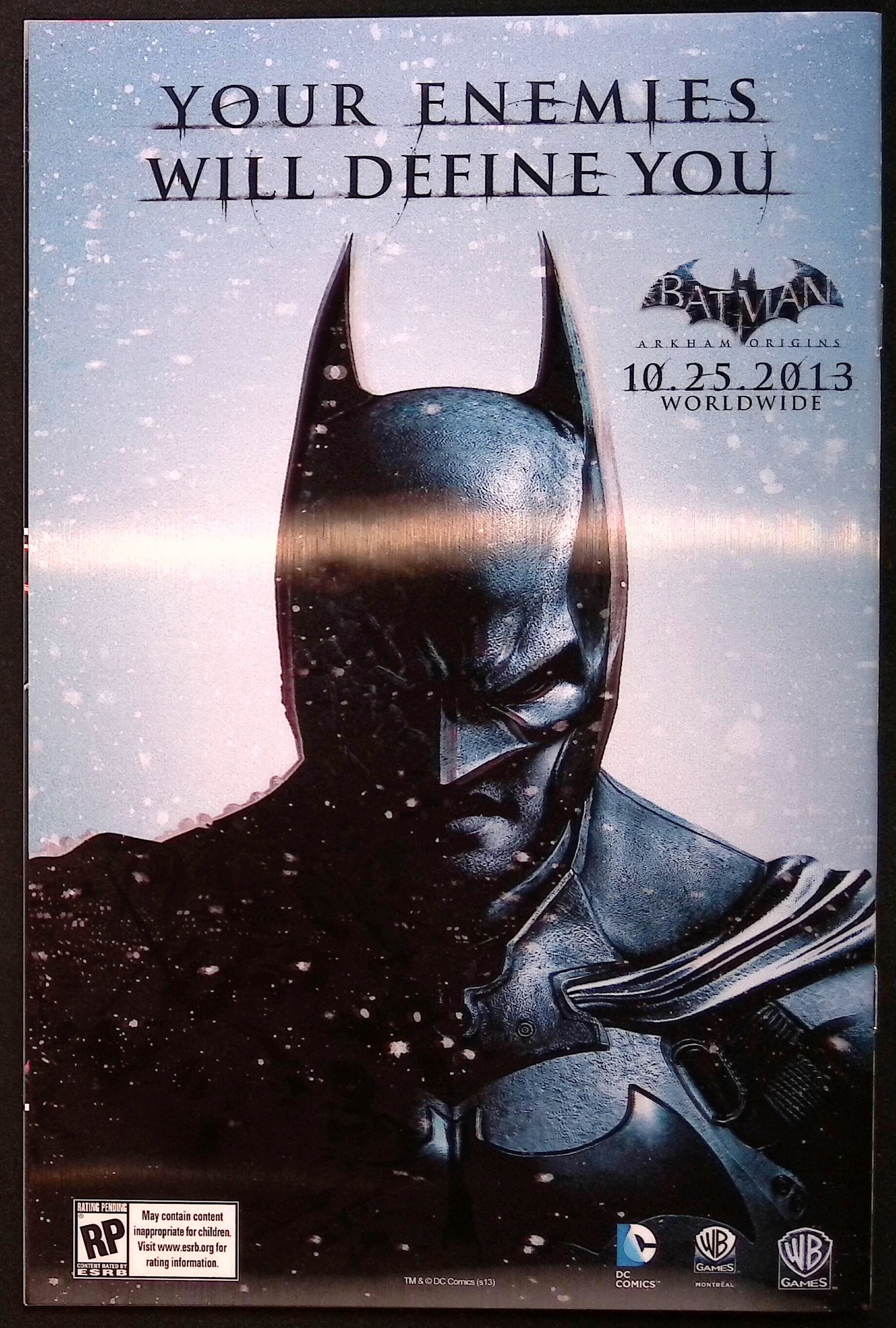 Action Comics #23.3: Lex Luthor #1 3-D Lenticular Motion Cover 2013 NM