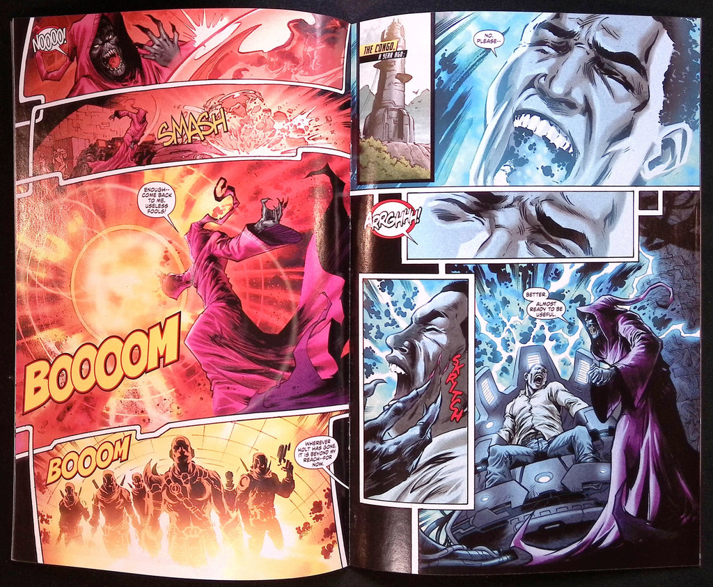 Earth 2 # 15.1: DeSaad # 1 3-D Lenticular Motion Cover 2013 NM