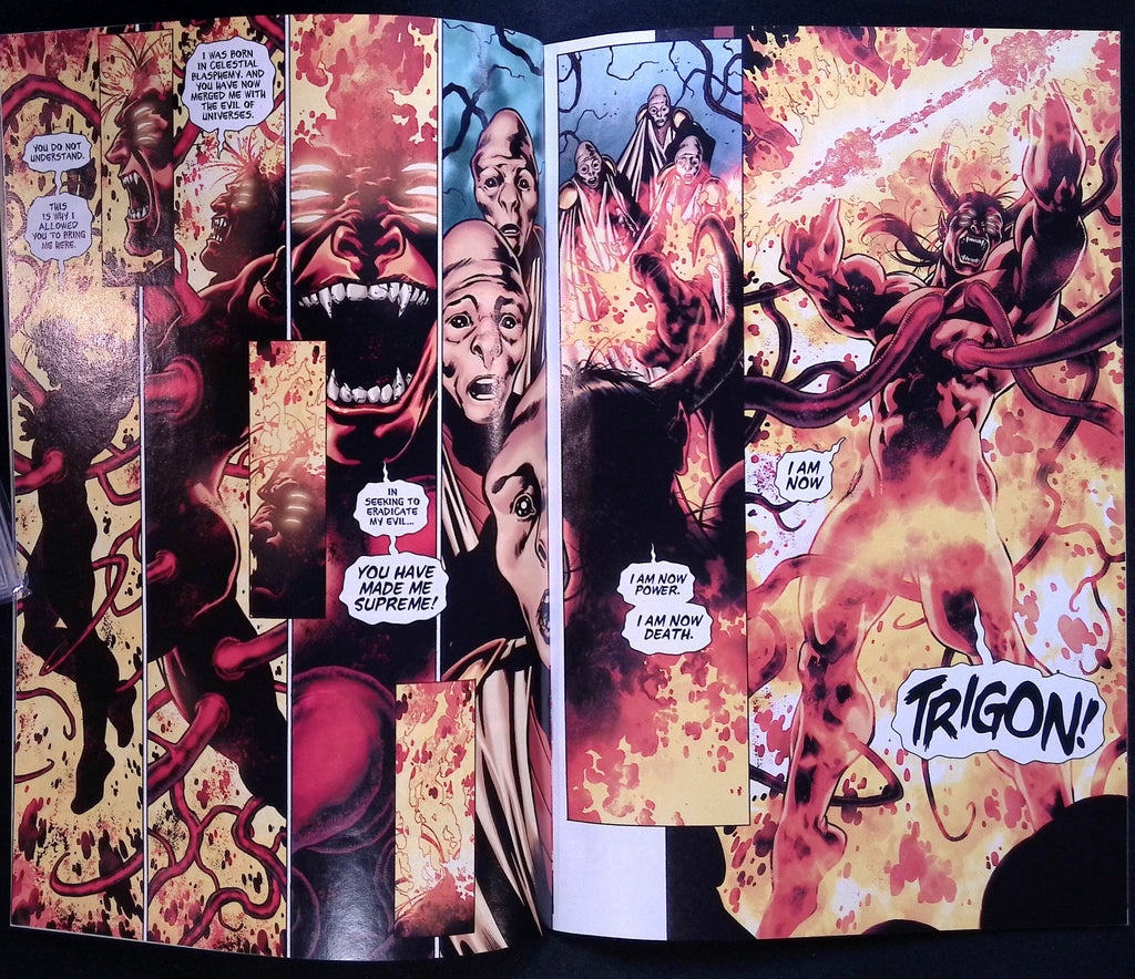 Teen Titans # 23.1: Trigon # 1 3D Lenticular Motion Cover 2013 NM