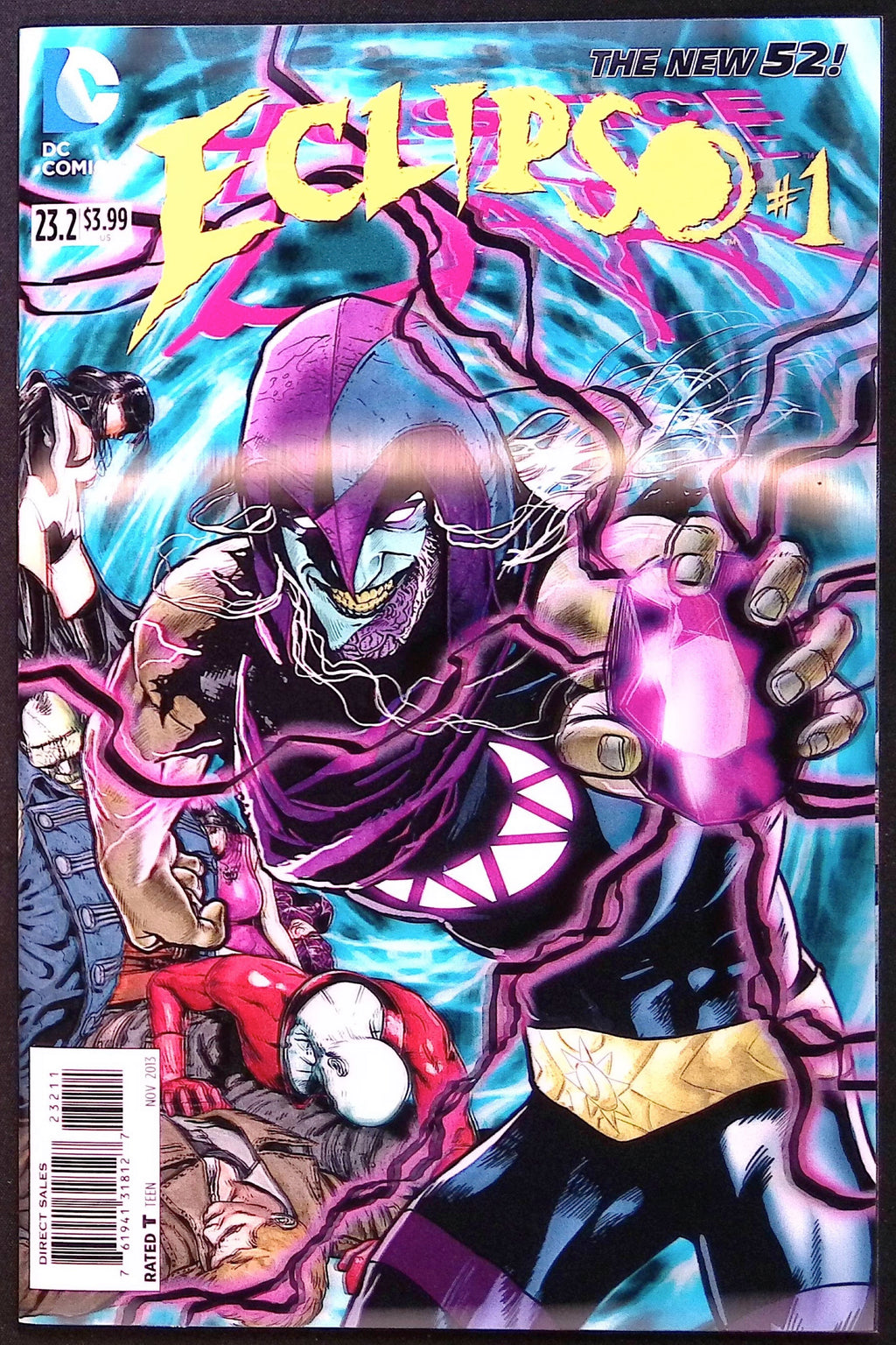 Justice League Dark # 23.2: Eclipso # 1  3D Lenticular Motion Cover 2013 NM