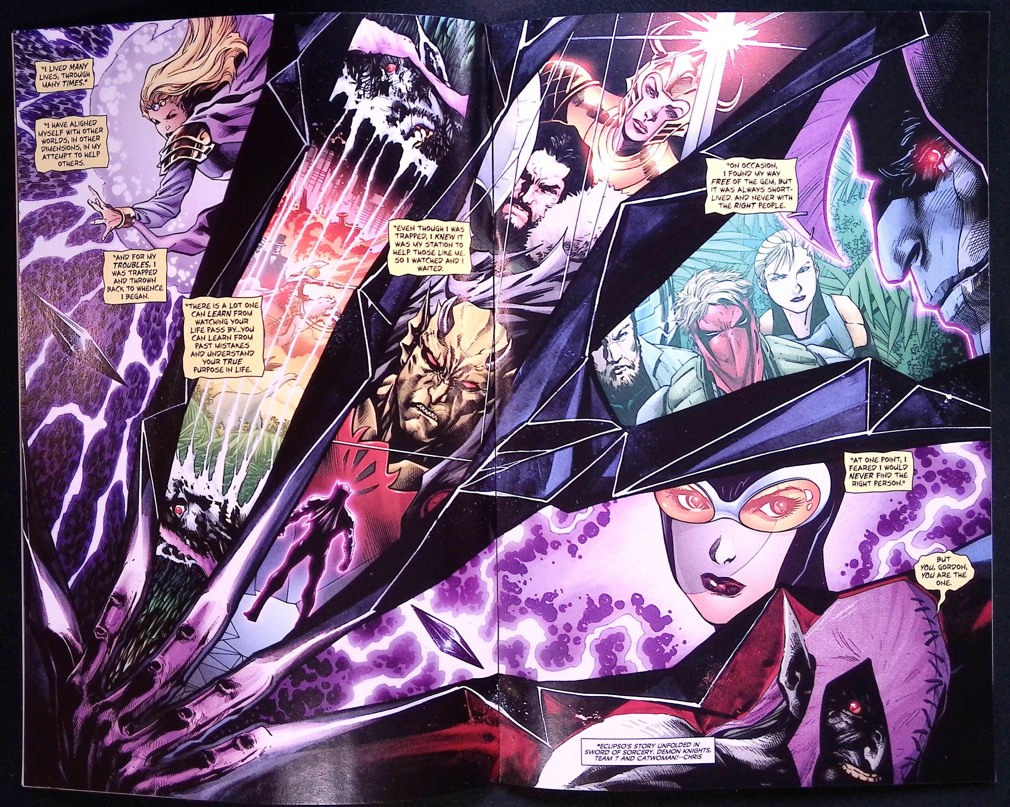 Justice League Dark # 23.2: Eclipso # 1  3D Lenticular Motion Cover 2013 NM
