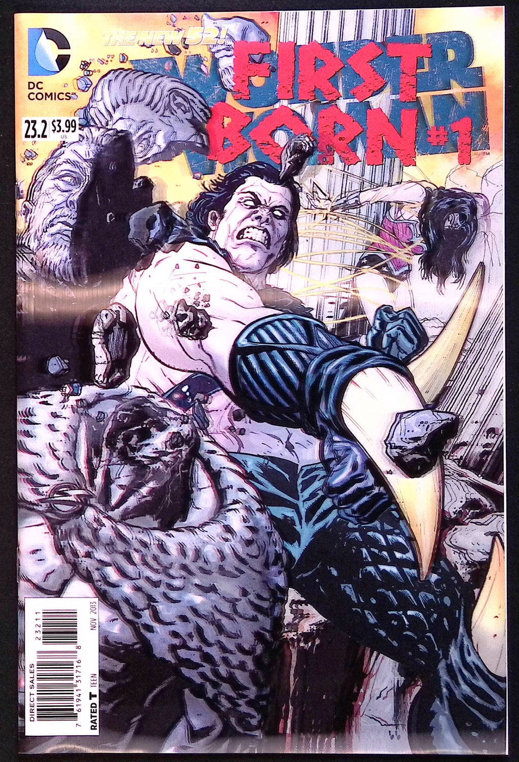 Wonder Woman #23.2: First Born #1 3D Lenticular Motion Cover 2013 NM