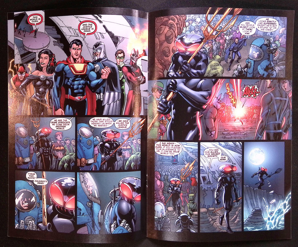 Aquaman # 23.1: Black Manta # 1 3-D Lenticular Motion Cover 2013 NM