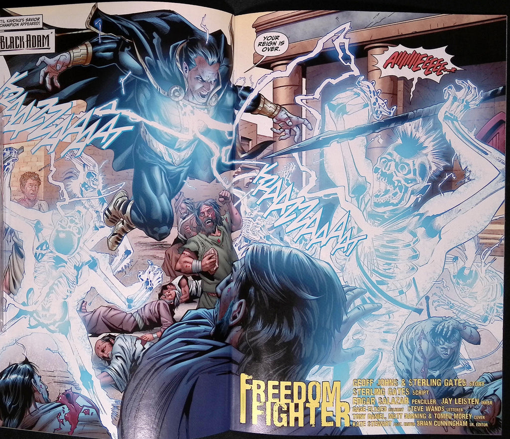 Justice League of America # 7.4: Black Adam # 1 3-D Lenticular Motion Cover 2013 NM
