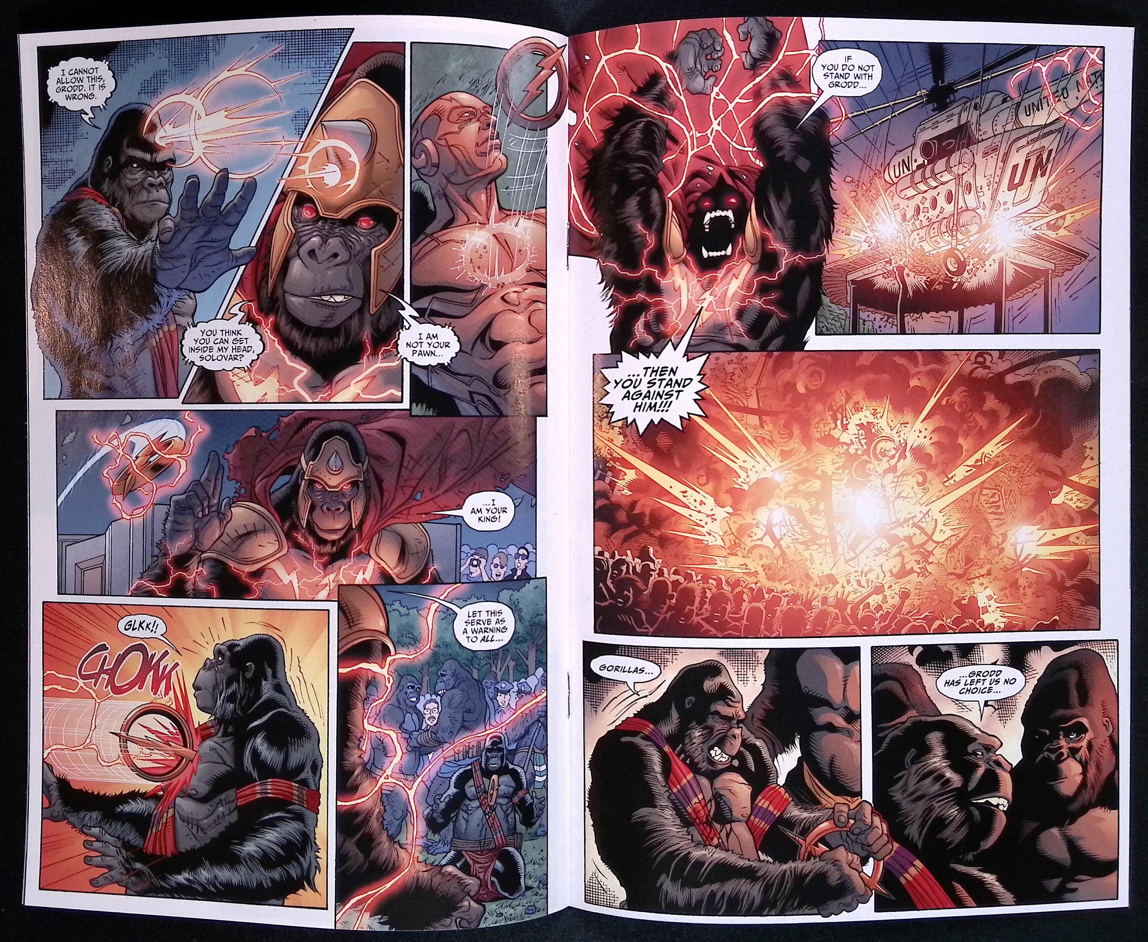 The Flash # 23.1: Grodd # 1 3-D Lenticular Motion Cover 2013 NM