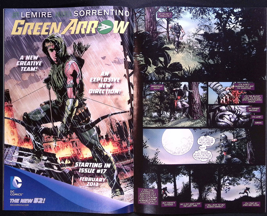 Justice League of America # 1 American Flag 2013 VF/NM