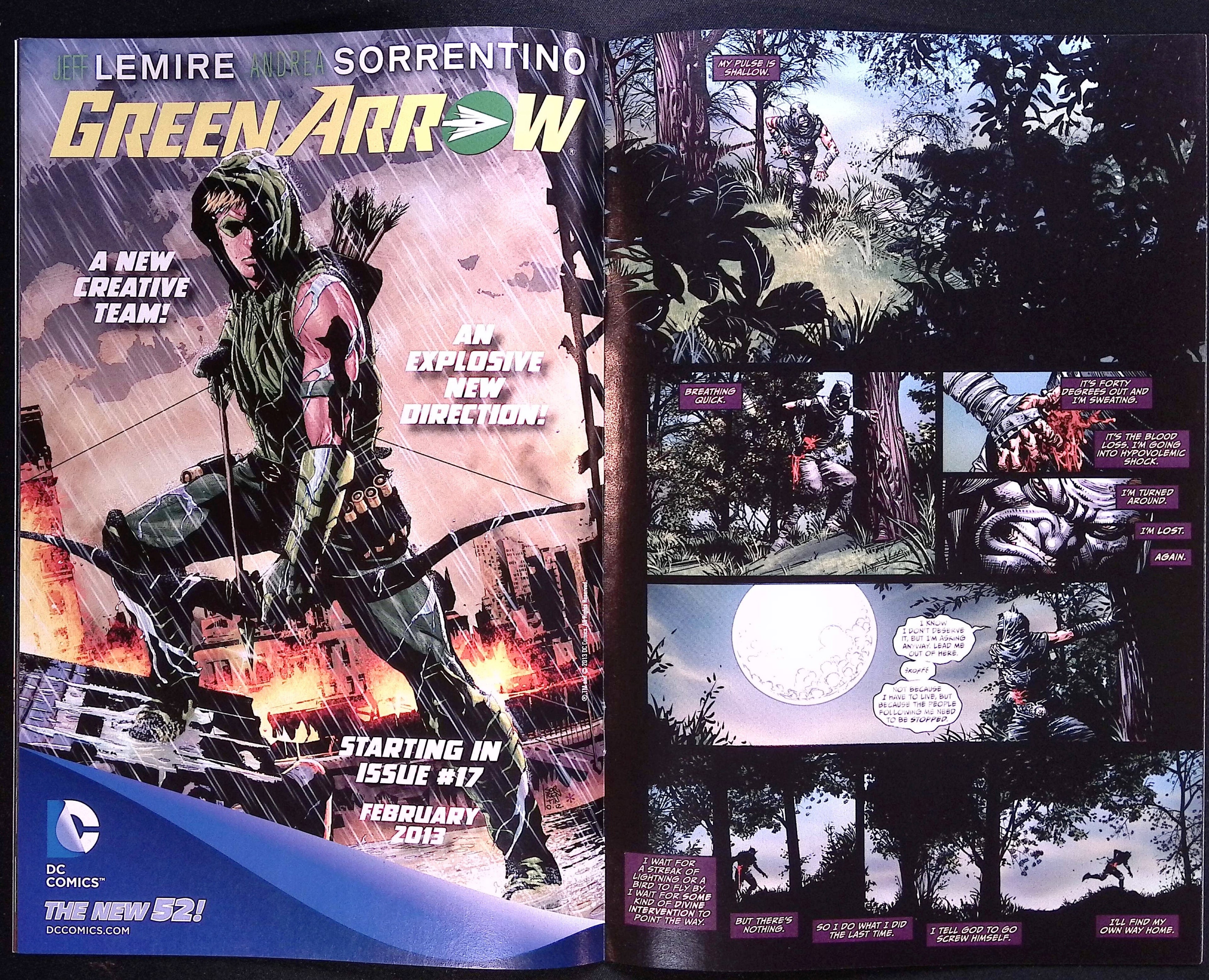 Justice League of America # 1 American Flag 2013 VF/NM