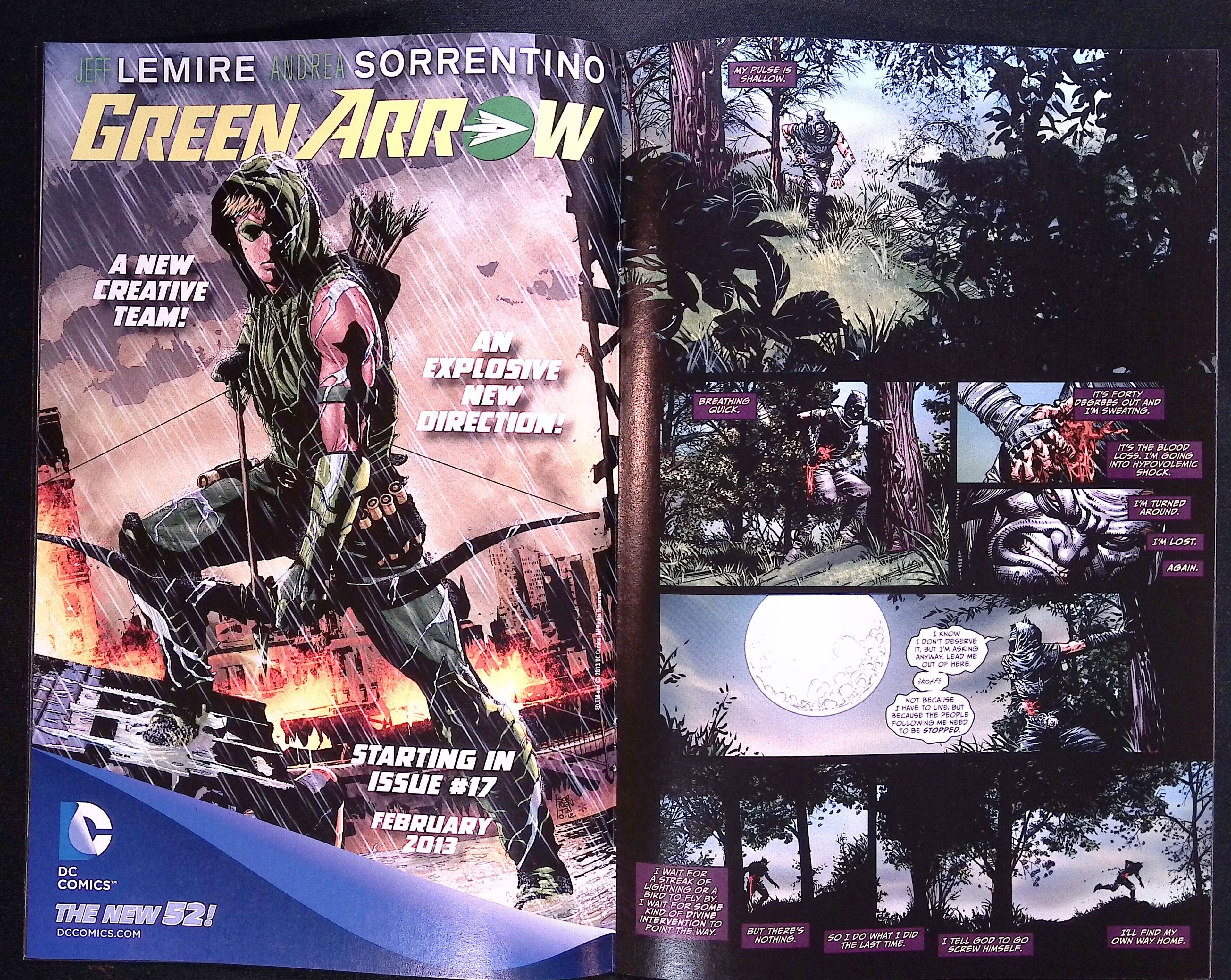 Justice League of America # 1 Illinois Flag 2013 VF+