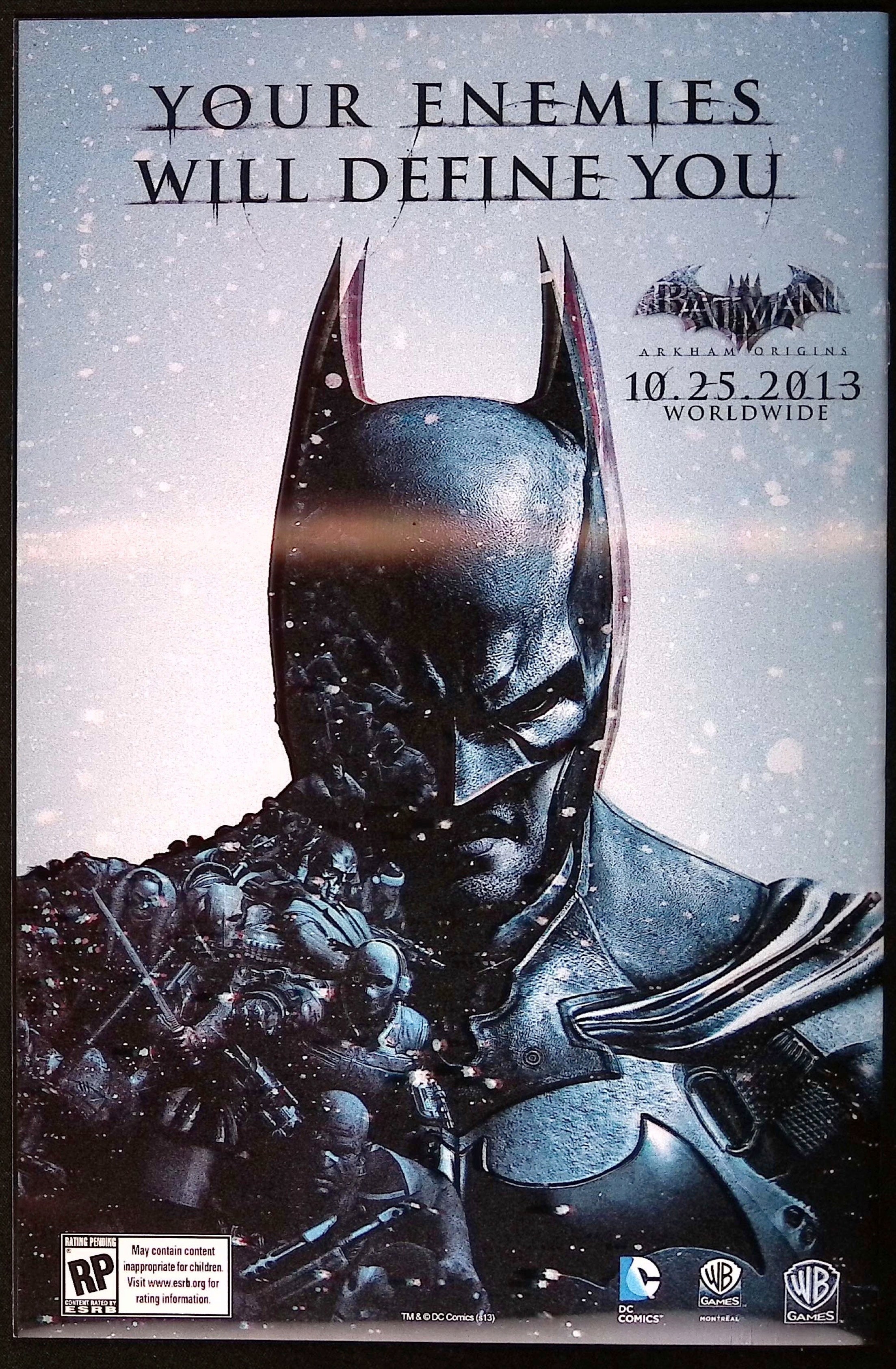 Justice League of America #7.1: Deadshot #1 3-D Lenticular Motion Cover 2013 NM