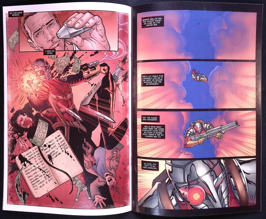 Justice League of America #7.1: Deadshot #1 3-D Lenticular Motion Cover 2013 NM