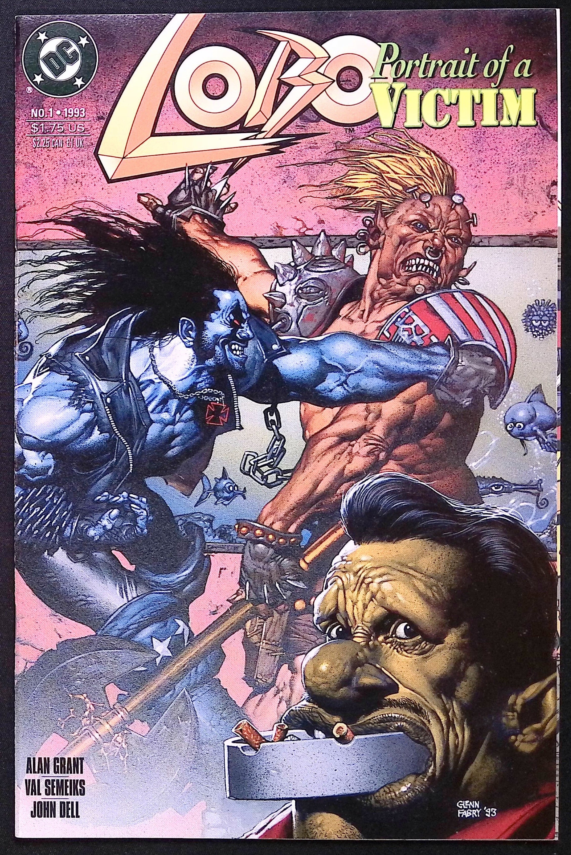 Lobo: Portrait of a Victim # 1 1993 NM-