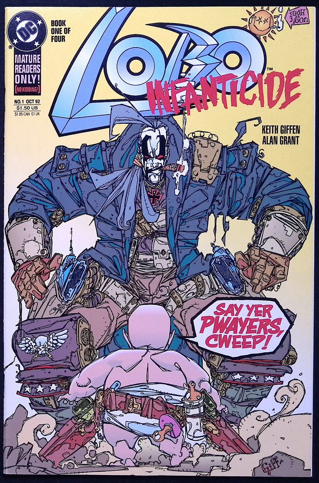 Lobo: Infanticide # 1 1992 NM-