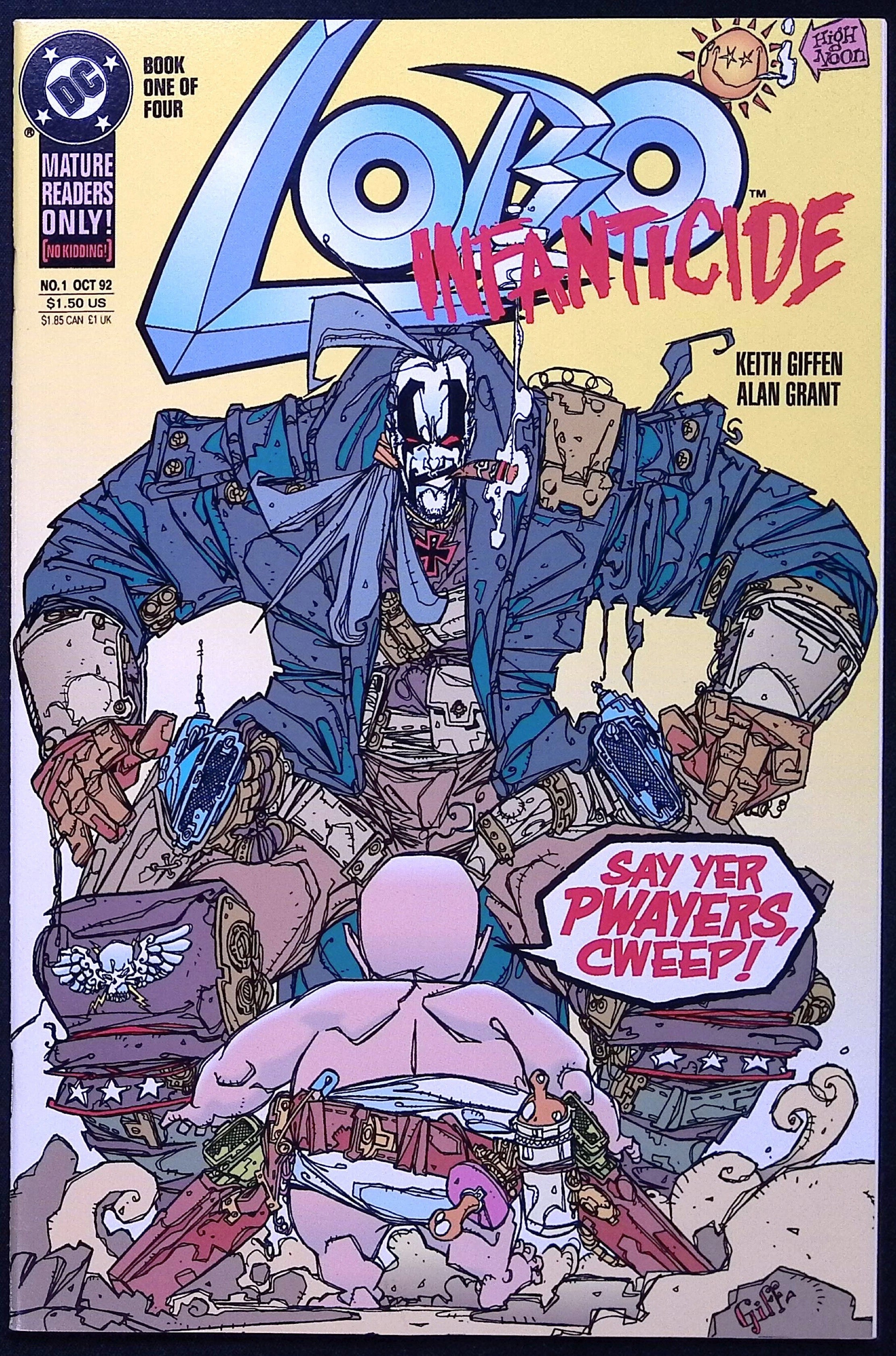 Lobo: Infanticide # 1 1992 NM-