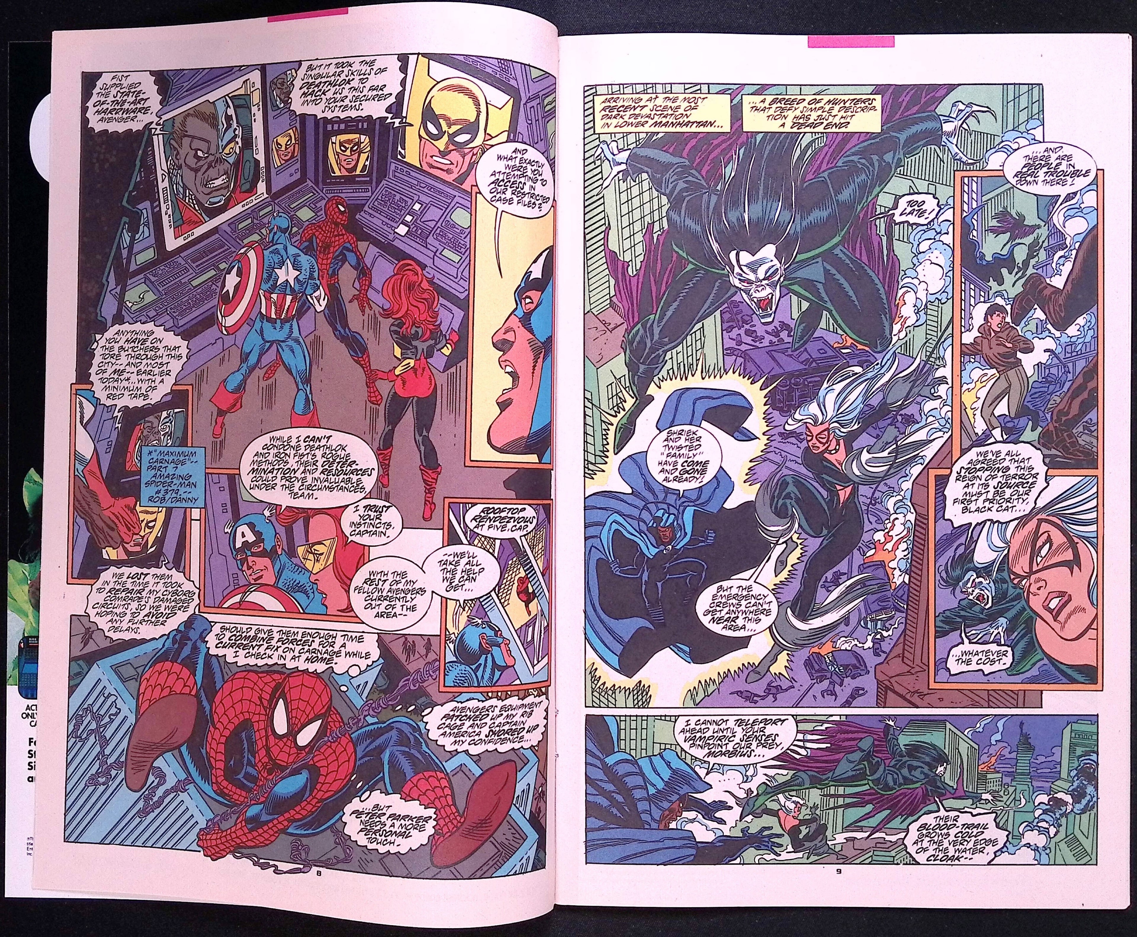 Web of Spider-Man # 103 1993 NM-