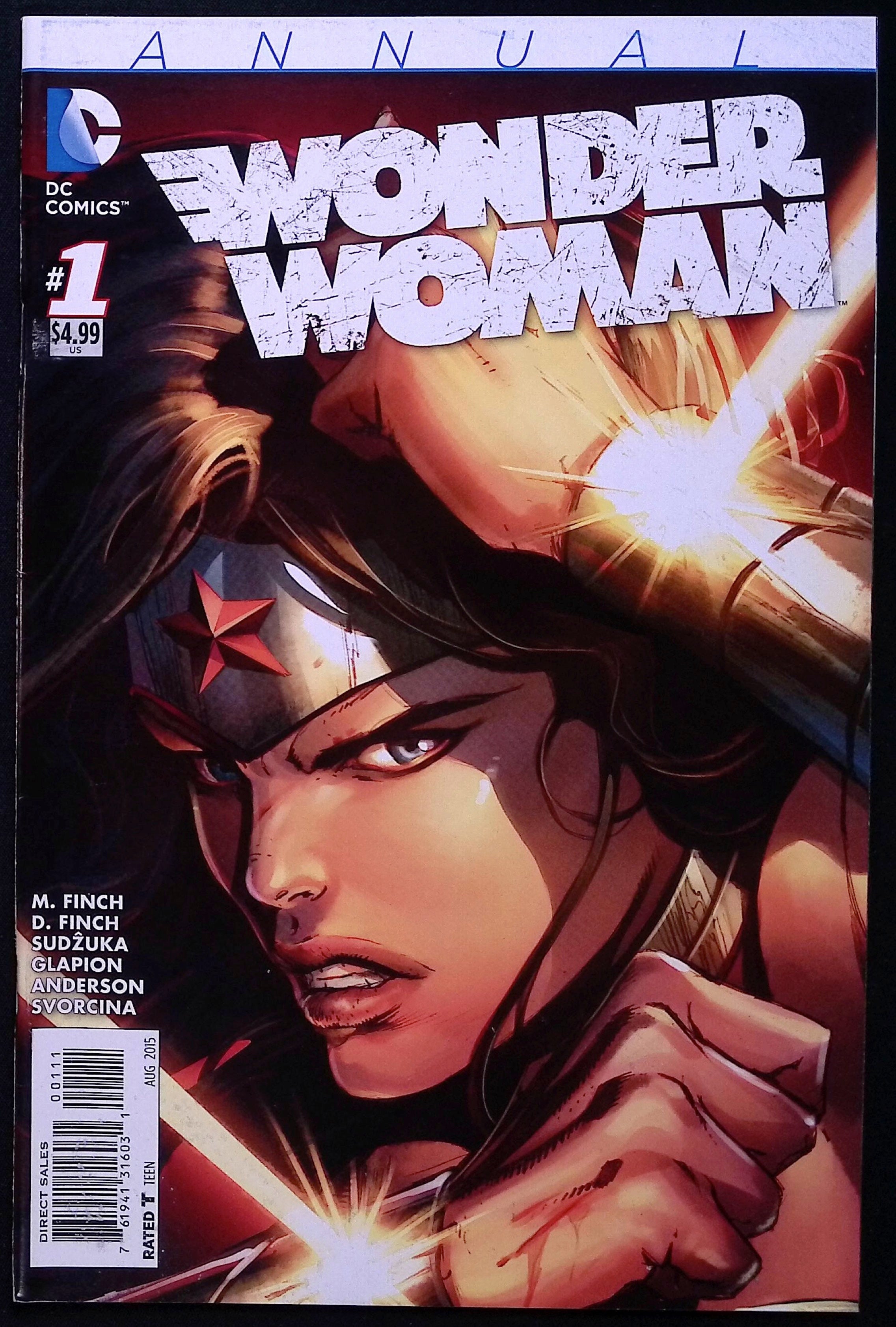 Wonder Woman Annual # 1 2015 VF+