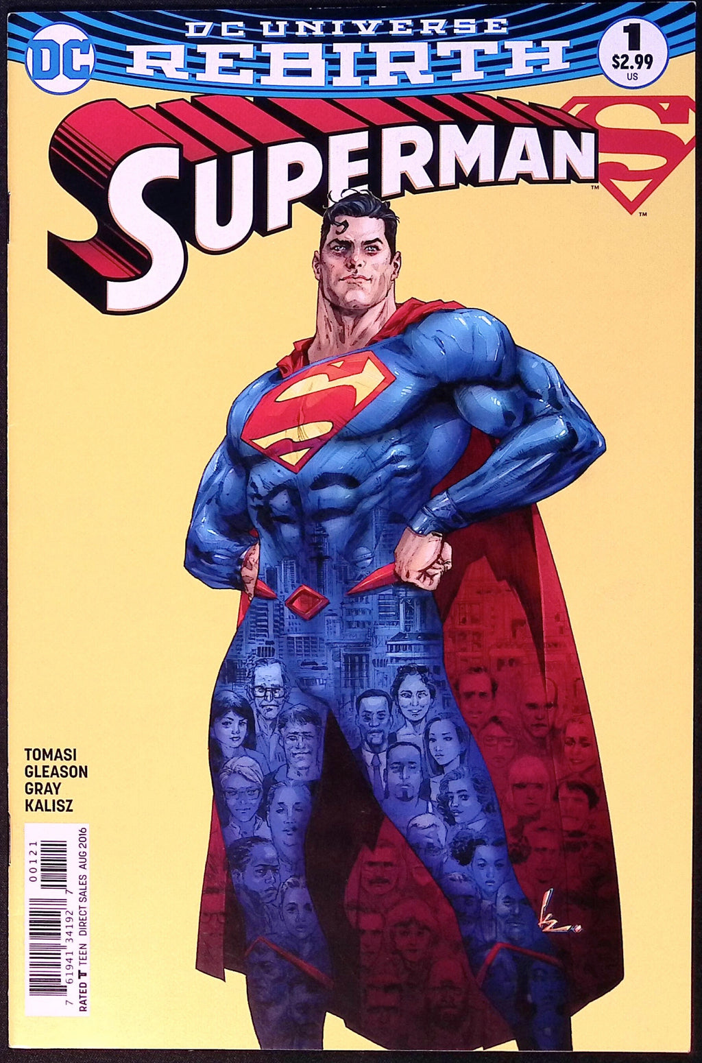 Superman #1 Rocafort Variant 2016 VF/NM