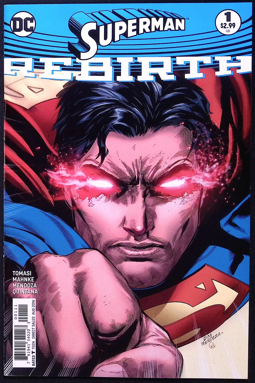 Superman Rebirth # 1 2016 NM-